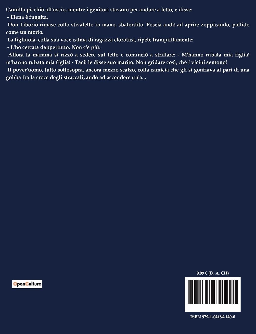 Rückseitencover Il marito di Elena