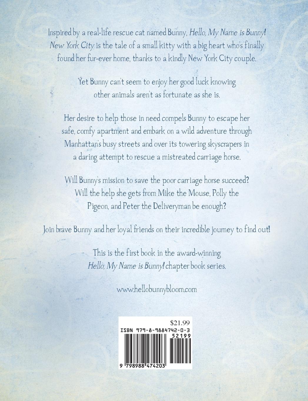 Rückseitencover Hello, My Name is Bunny!