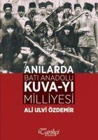 Vorderes Coverbild Anilarda Bati Anadolu Kuva-yi Milliyesi