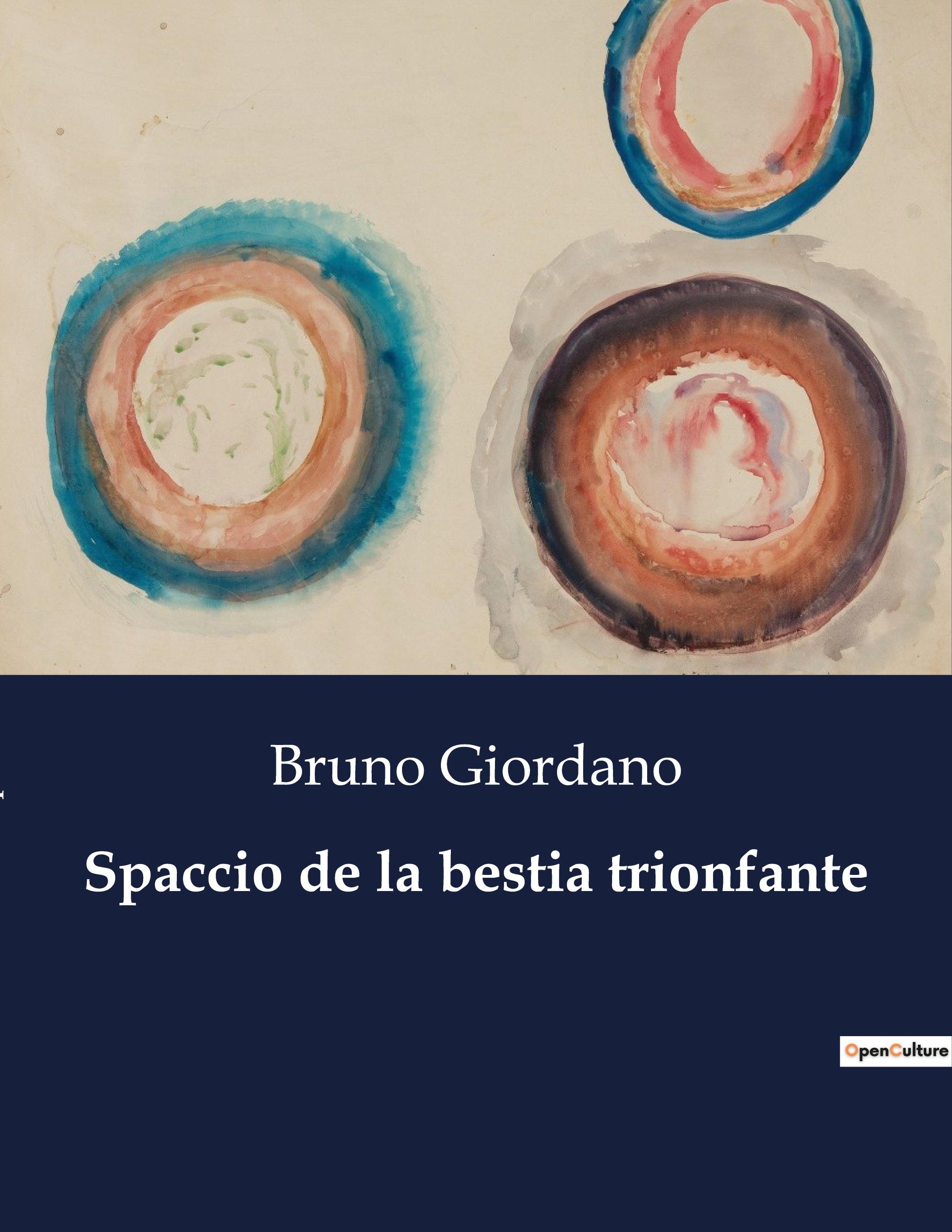 Vorderes Coverbild Spaccio de la bestia trionfante