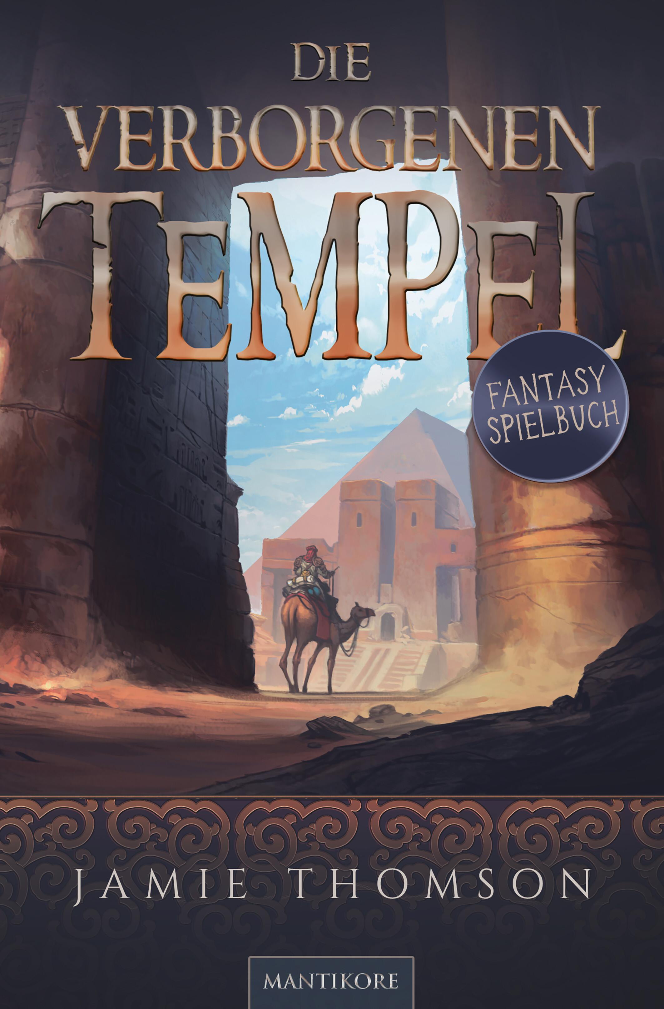 Vorderes Coverbild Die verborgenen Tempel