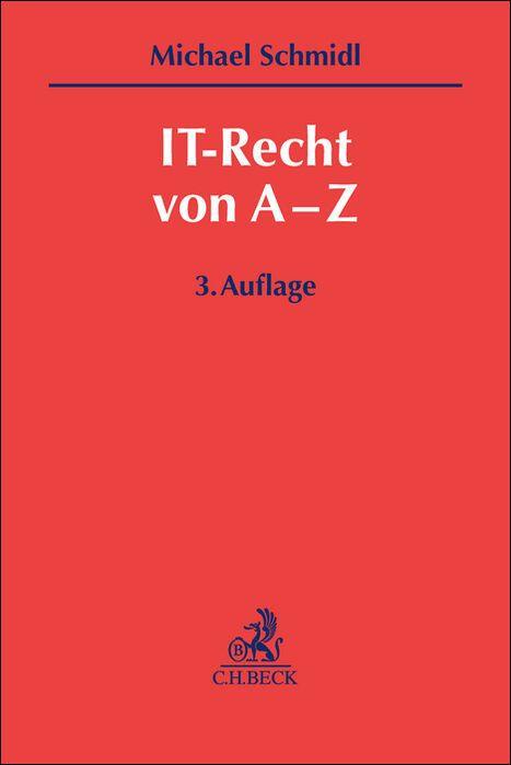 Vorderes Coverbild IT-Recht von A-Z