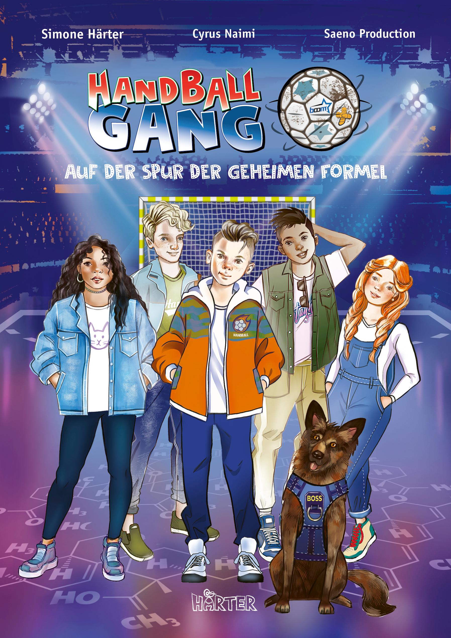 Vorderes Coverbild Handballgang (Band 1)