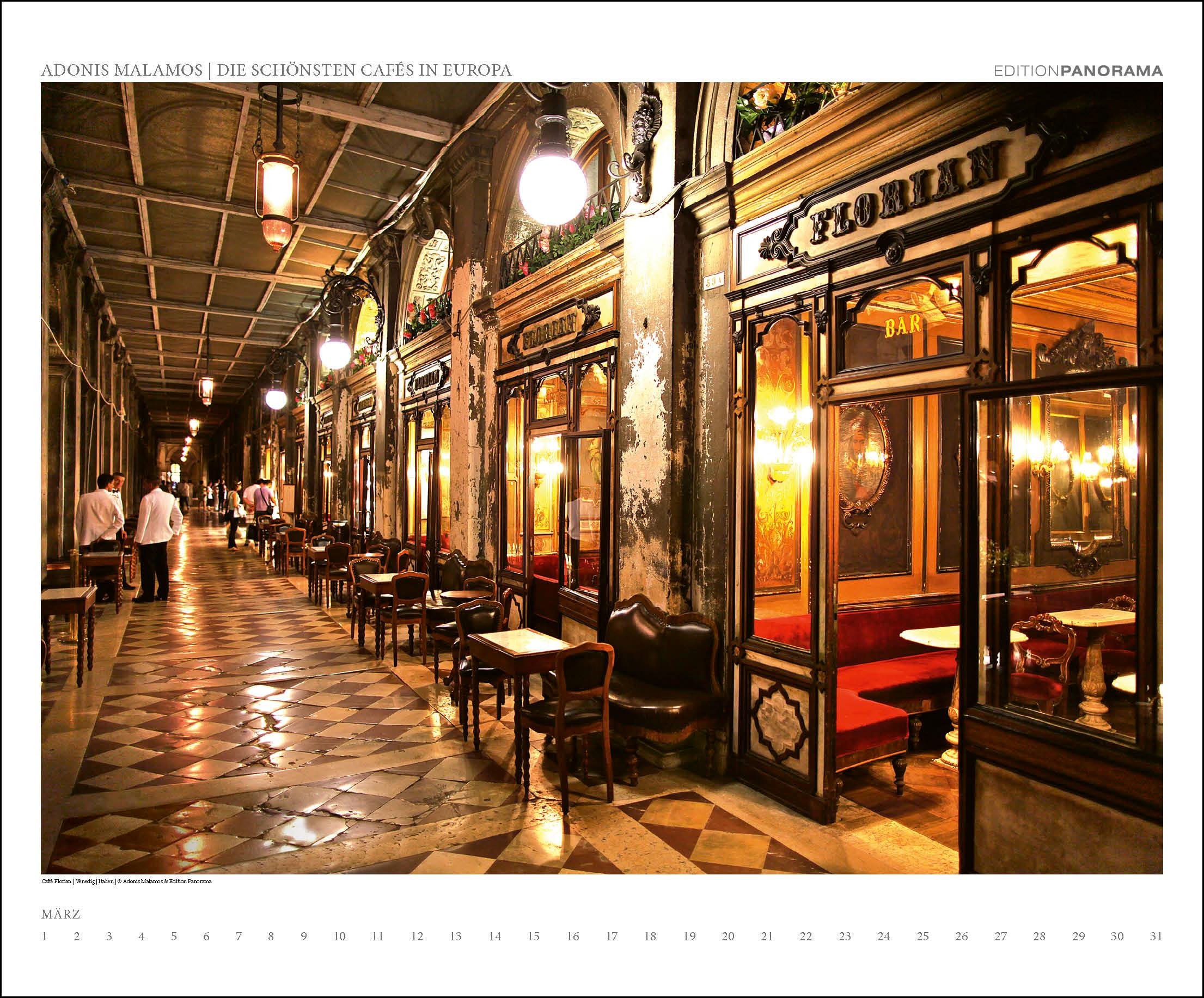 Beispielinhalt (Bild) Die schönsten Cafés in Europa