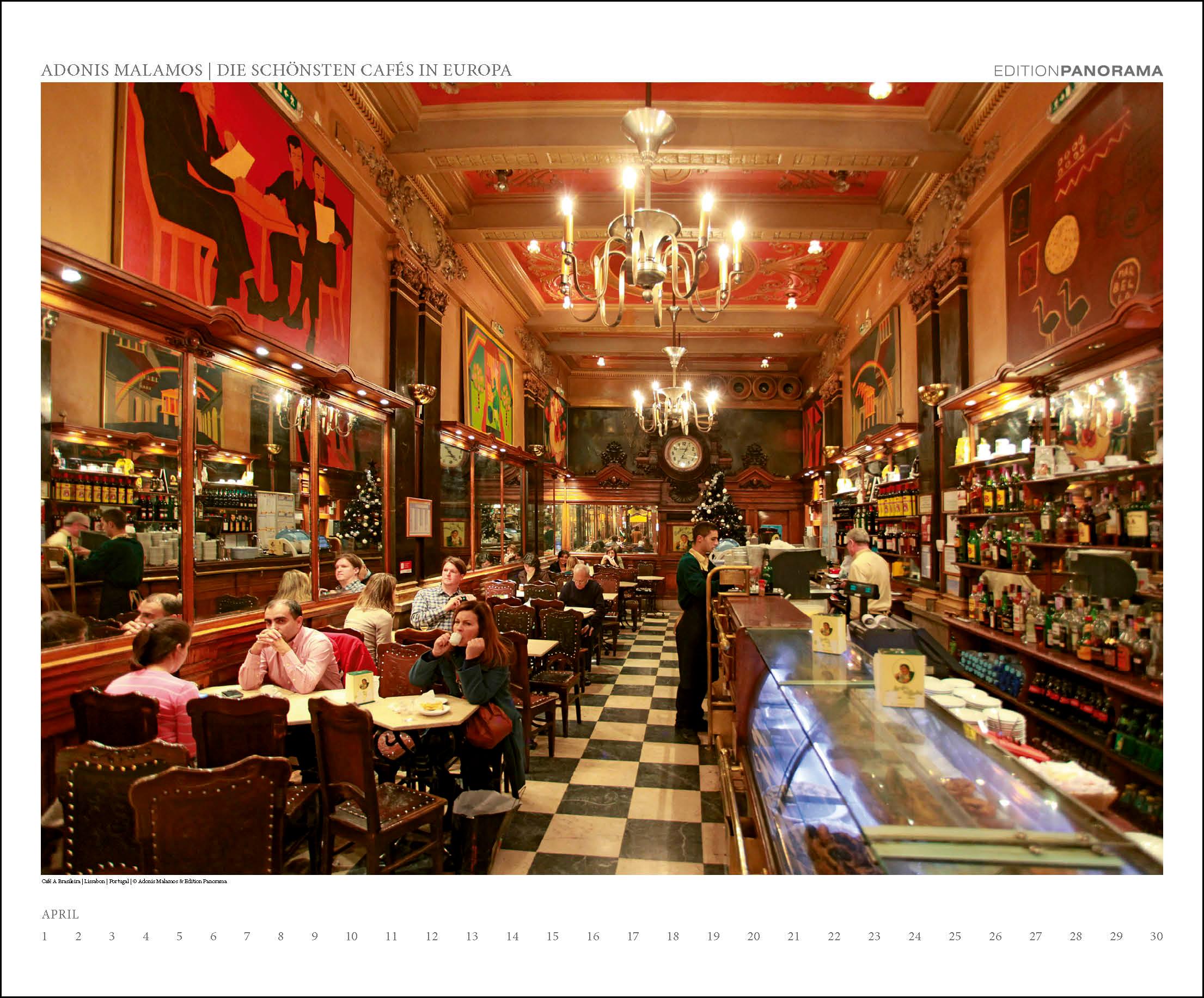 Beispielinhalt (Bild) Die schönsten Cafés in Europa