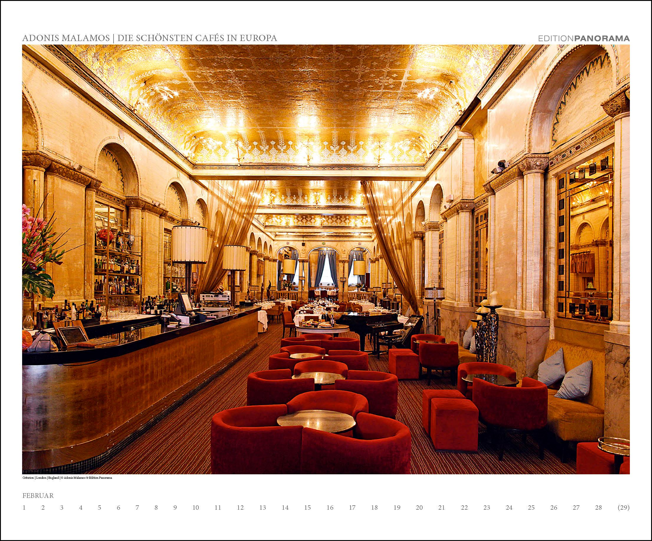 Beispielinhalt (Bild) Die schönsten Cafés in Europa