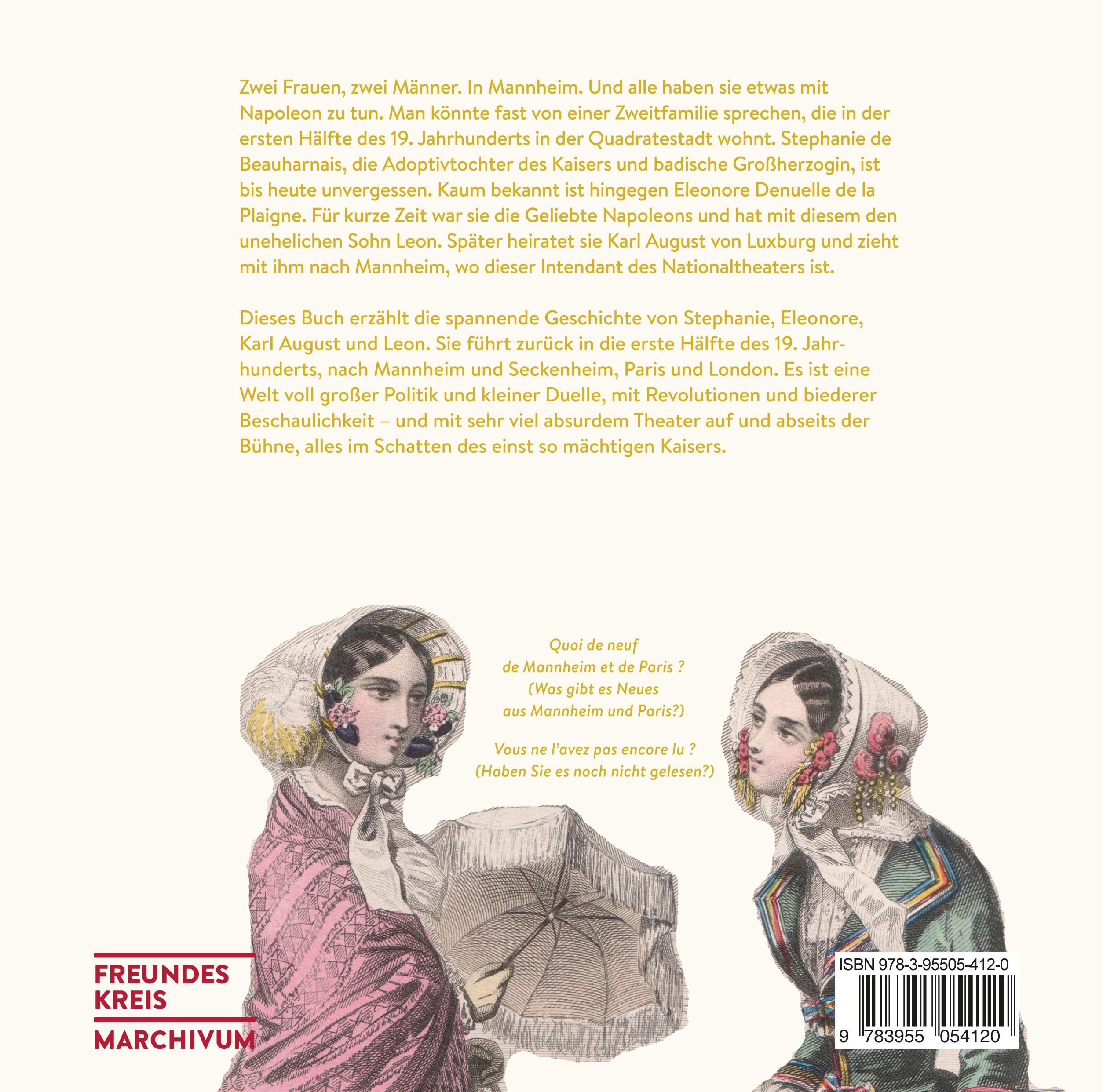 Rückseitencover Napoleons Zweitfamilie in Mannheim