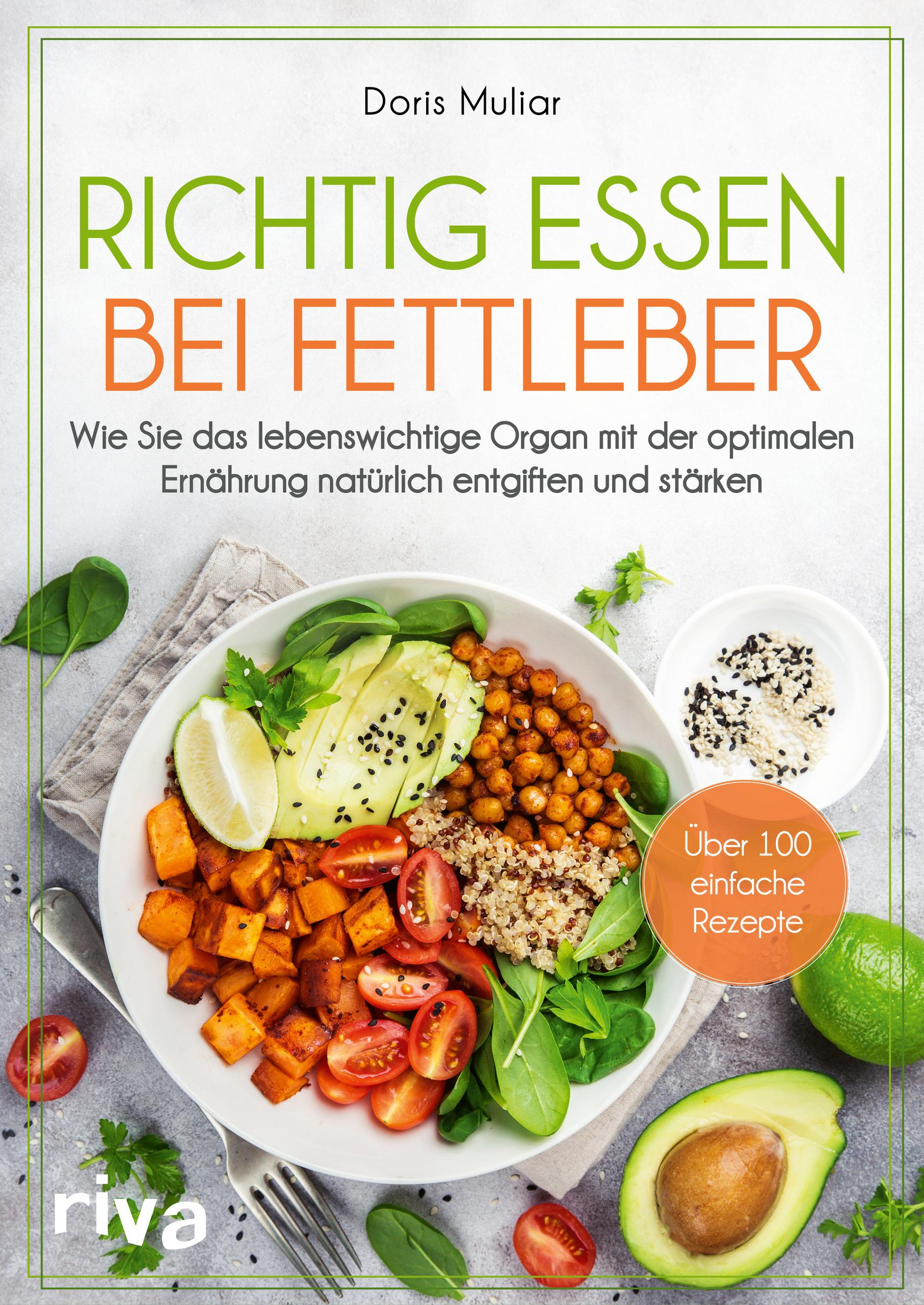 Vorderes Coverbild Richtig essen bei Fettleber