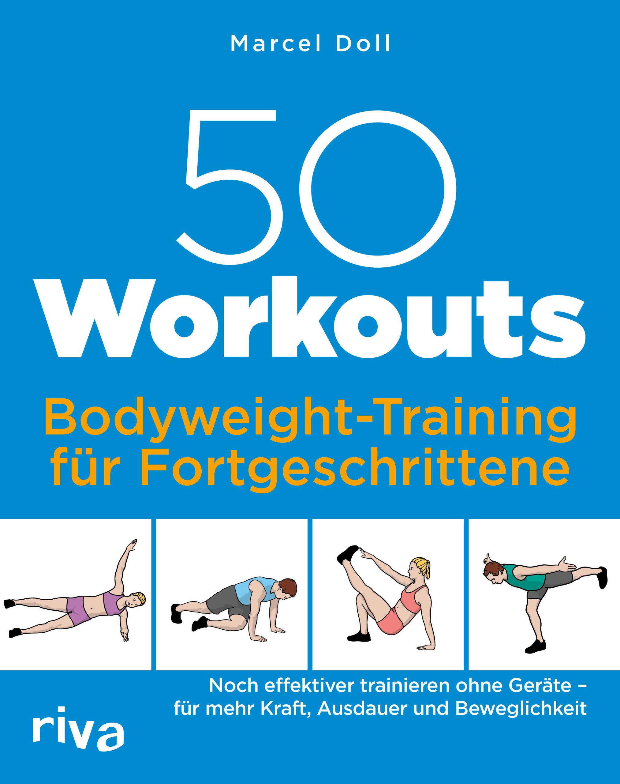 Vorderes Coverbild 50 Workouts - Bodyweight-Training für Fortgeschrittene