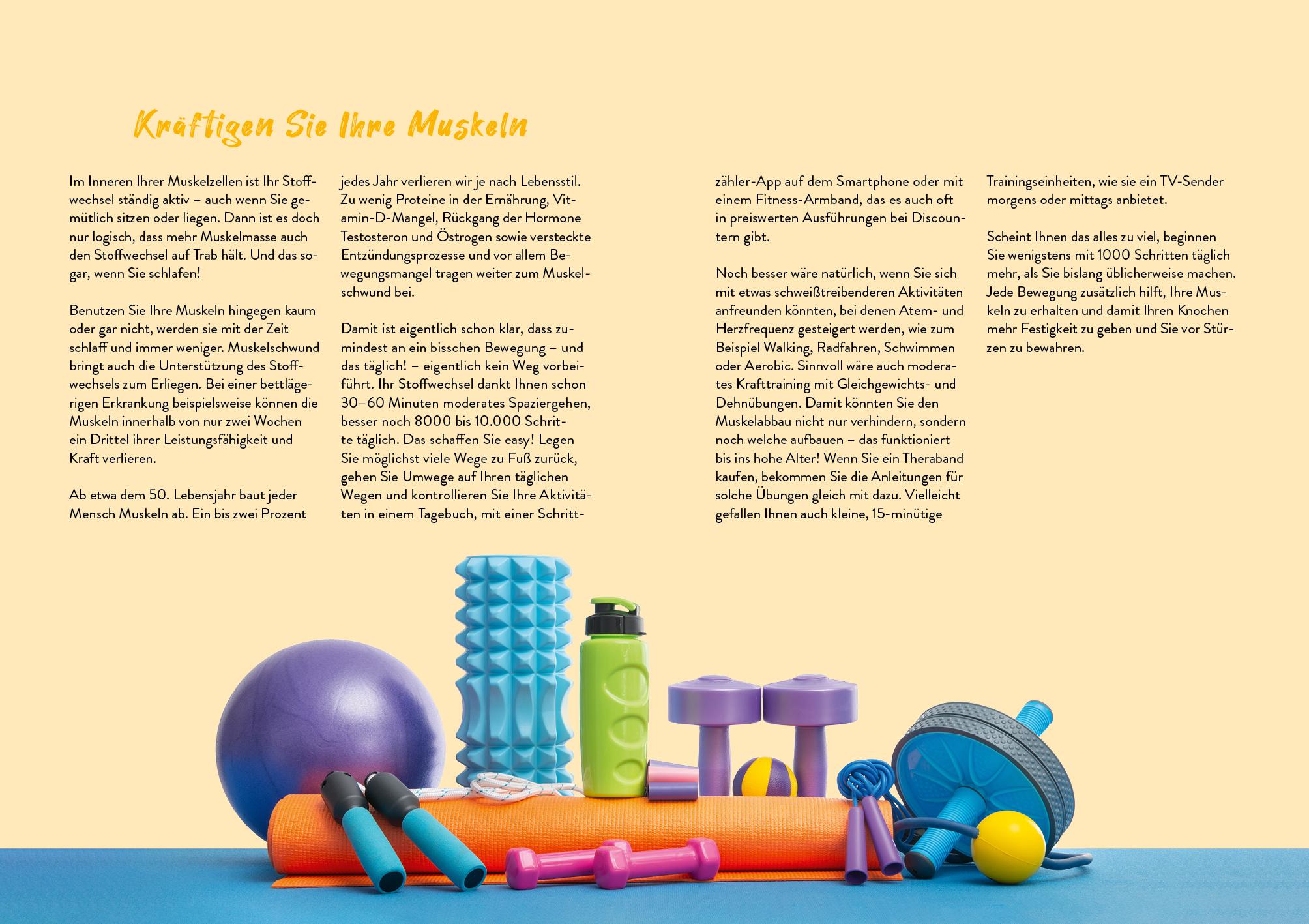 Beispielinhalt (Bild) Richtig essen ab 60