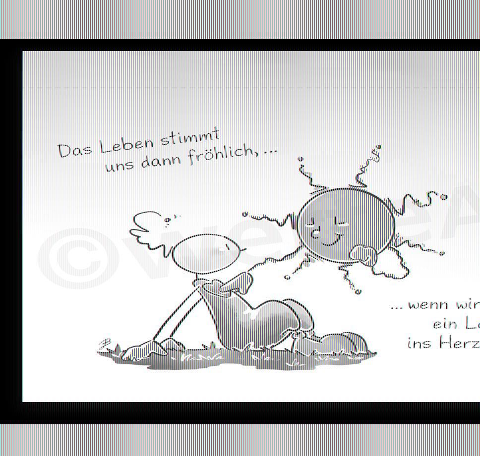 Beispielinhalt (Bild) Oups Postkarten-Tischgalerie