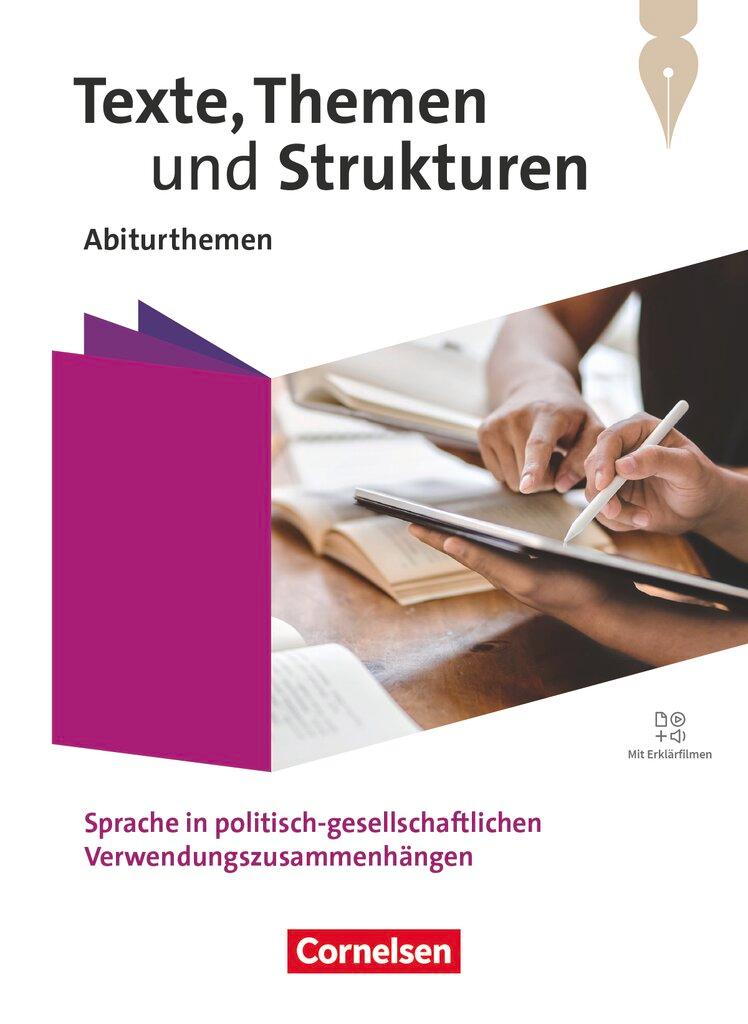 Vorderes Coverbild Texte, Themen und Strukturen.Qualifikationsphase - Abiturthemen - Sprache in politisch-gesellschaftlichen Verwendungszusammenhängen - Themenheft
