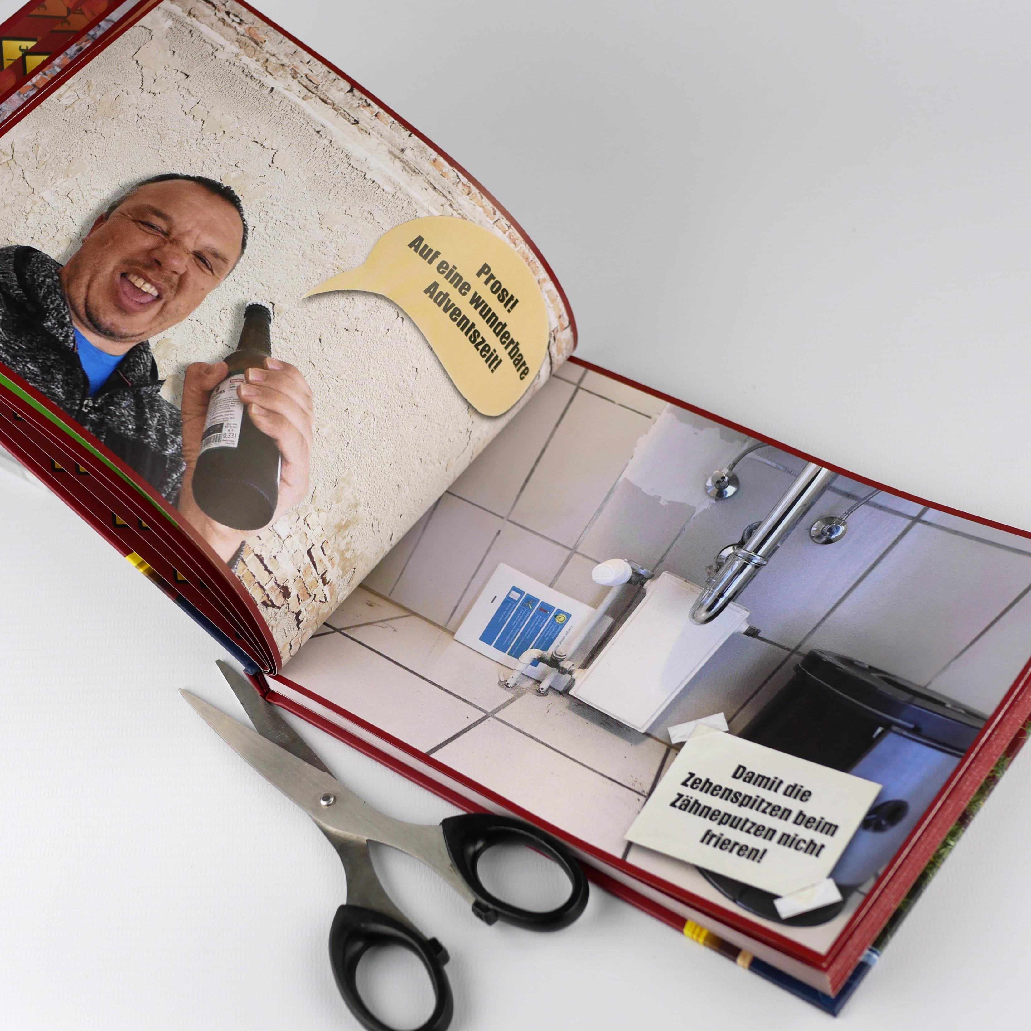 Beispielinhalt (Bild) Das Beste von Pfusch am Bau - Der Adventskalender