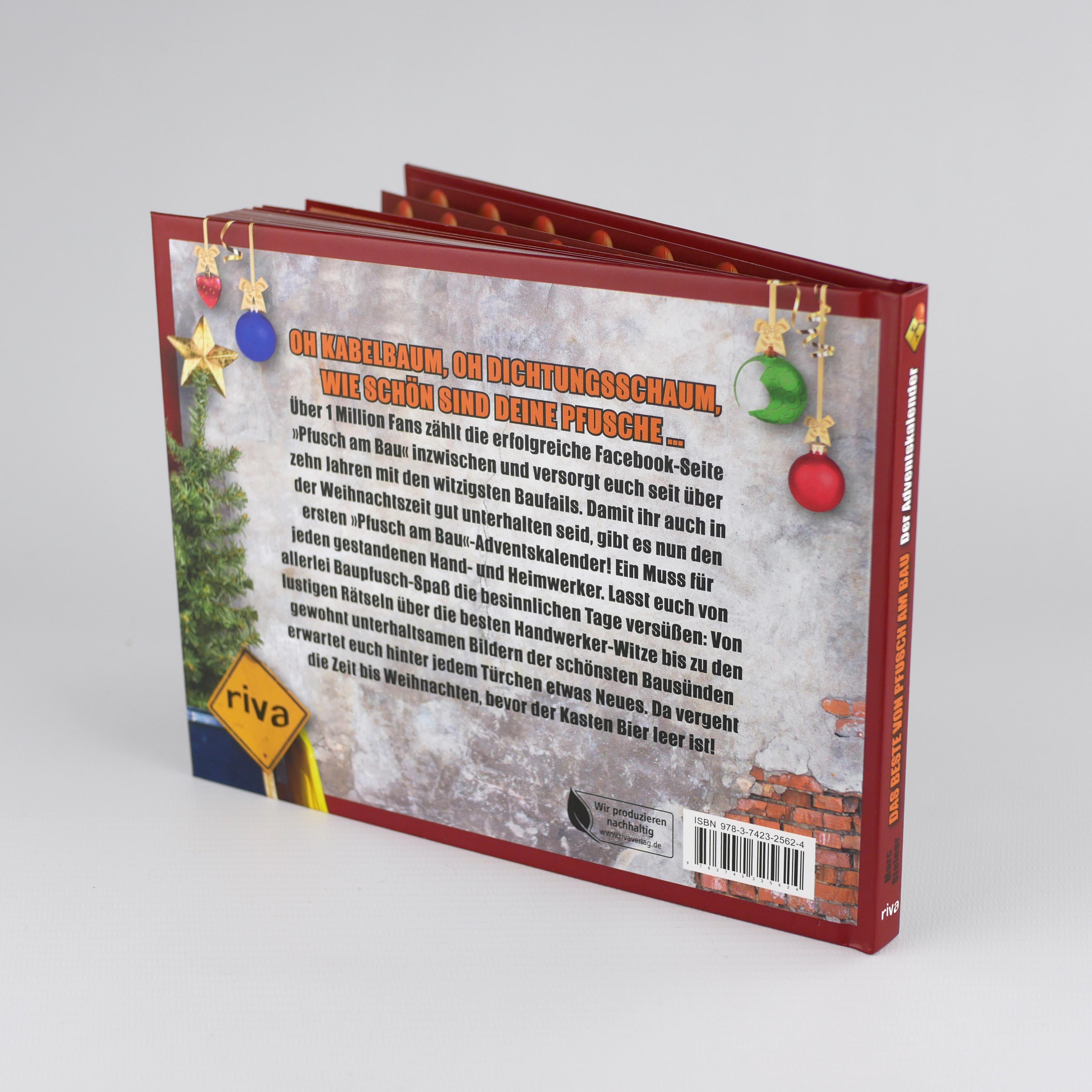 Beispielinhalt (Bild) Das Beste von Pfusch am Bau - Der Adventskalender