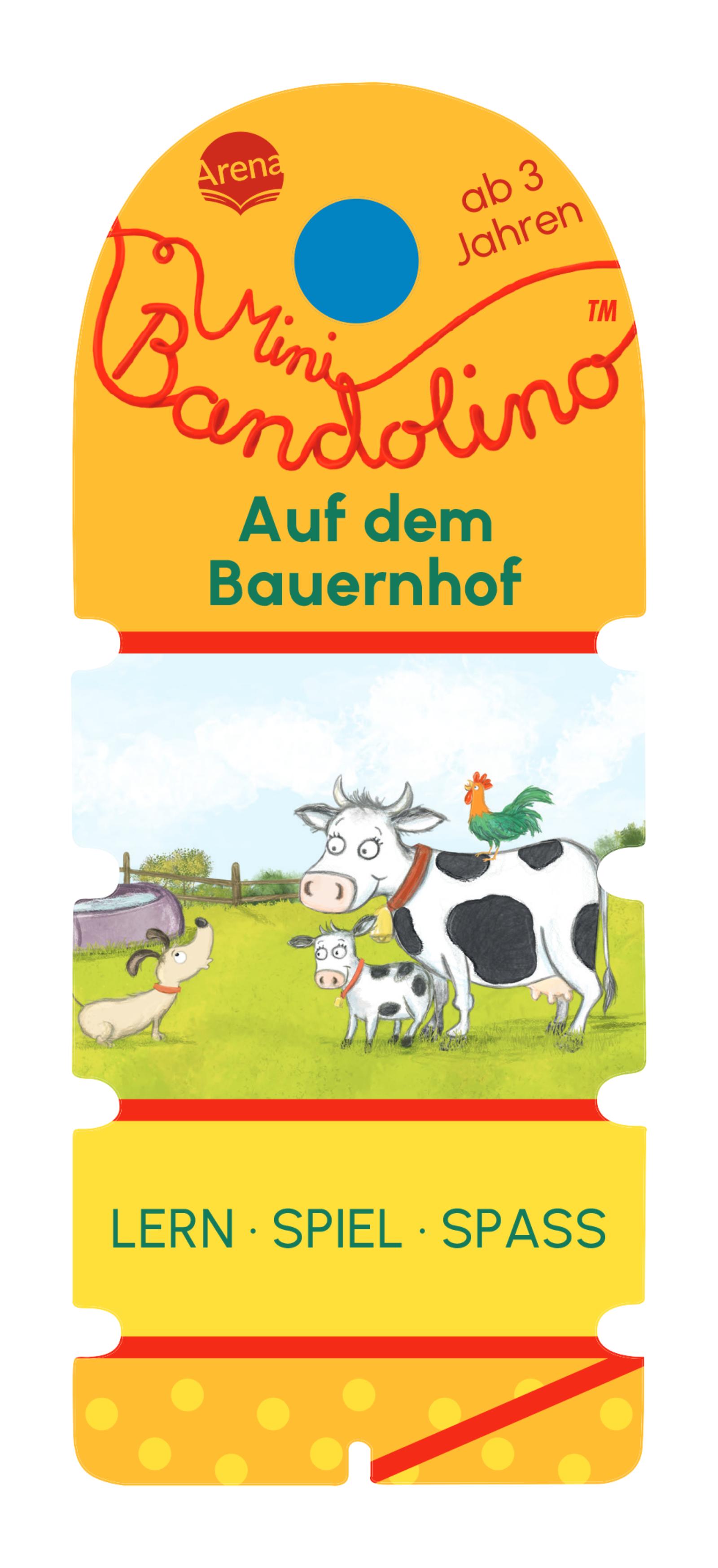 Vorderes Coverbild Mini Bandolino. Auf dem Bauernhof