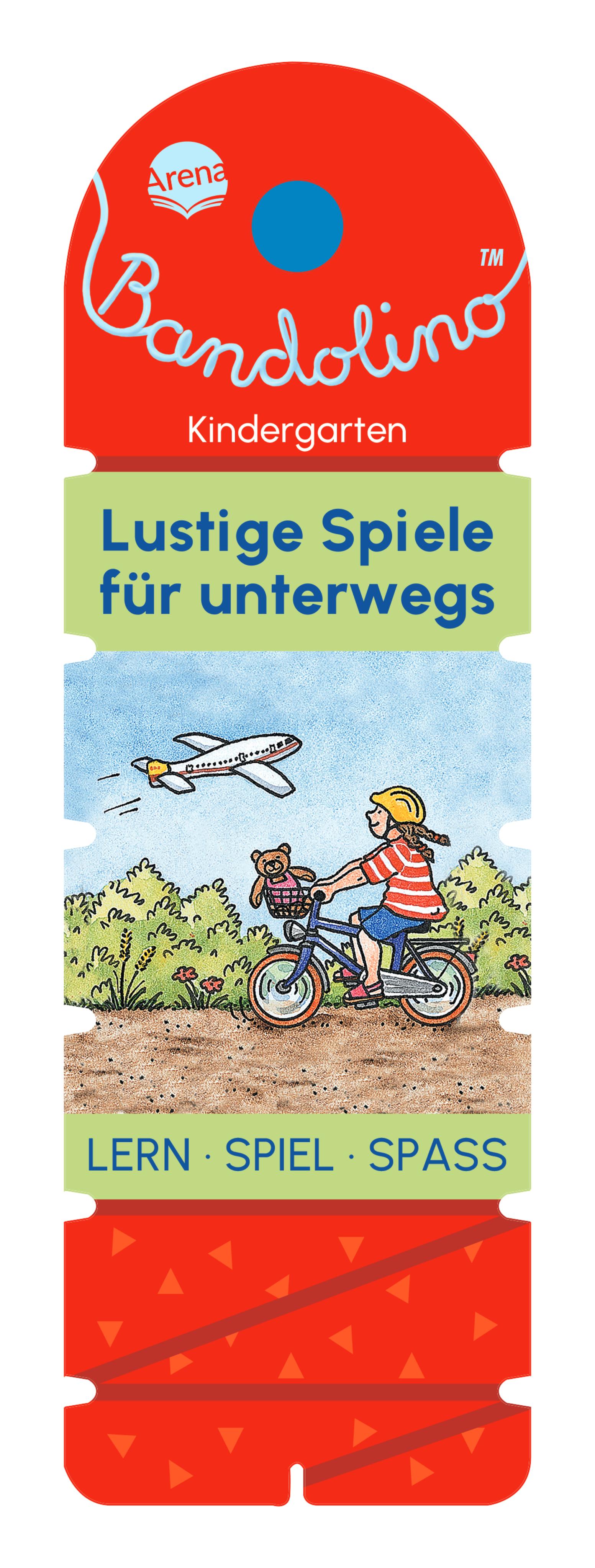 Vorderes Coverbild Bandolino. Lustige Spiele für unterwegs