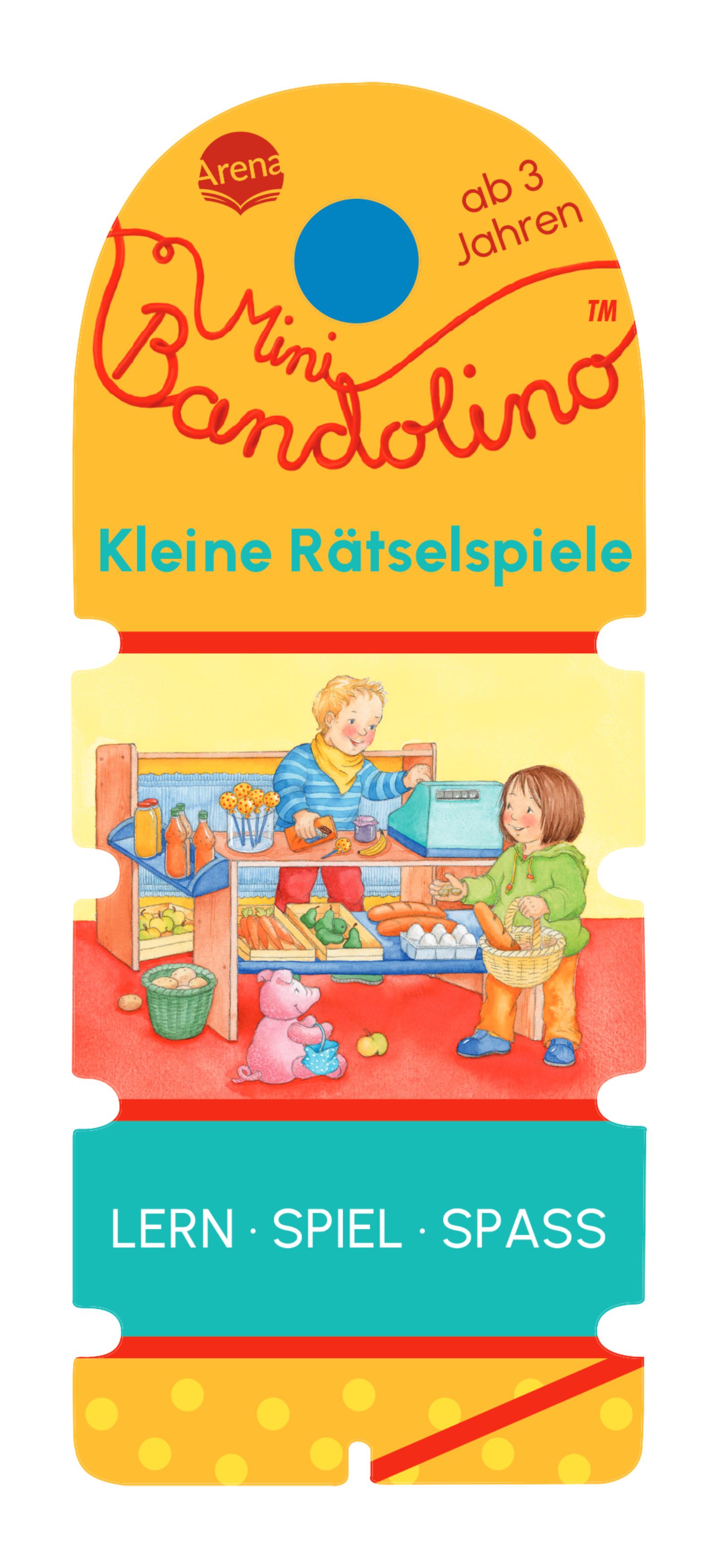 Vorderes Coverbild Mini Bandolino. Kleine Rätselspiele