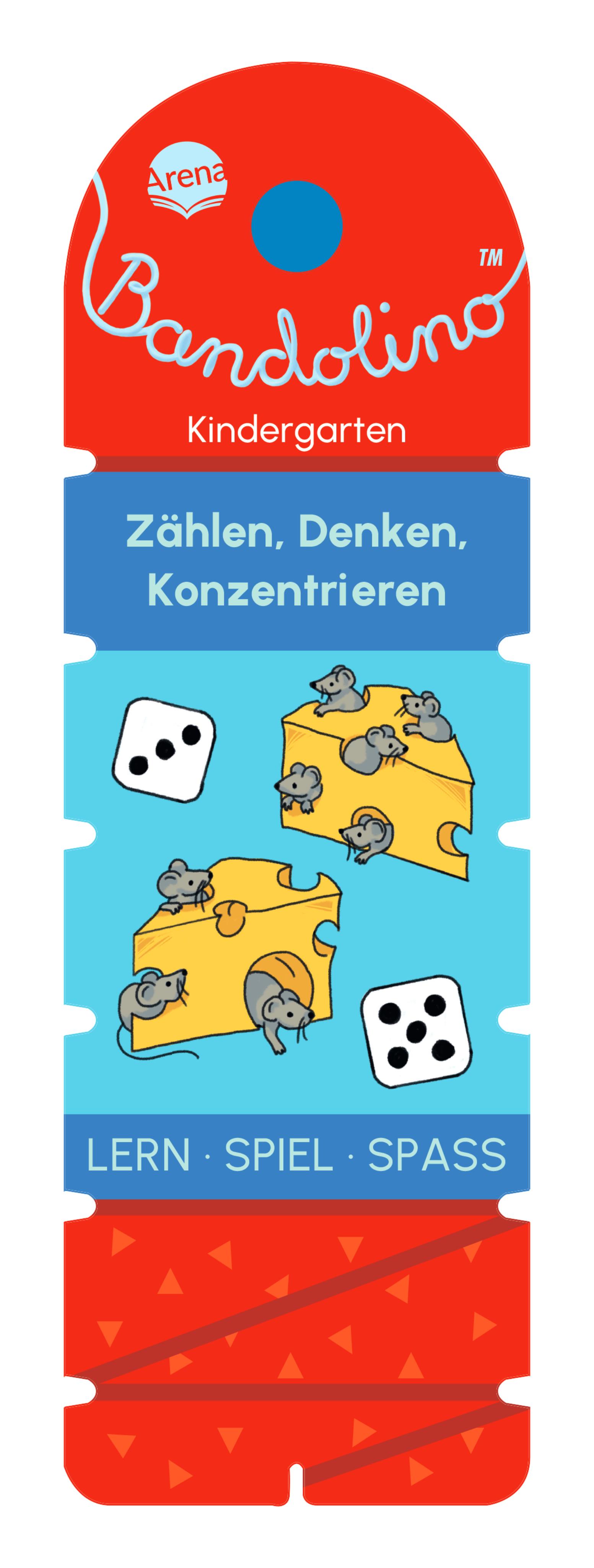 Vorderes Coverbild Bandolino. Zählen, Denken, Konzentrieren
