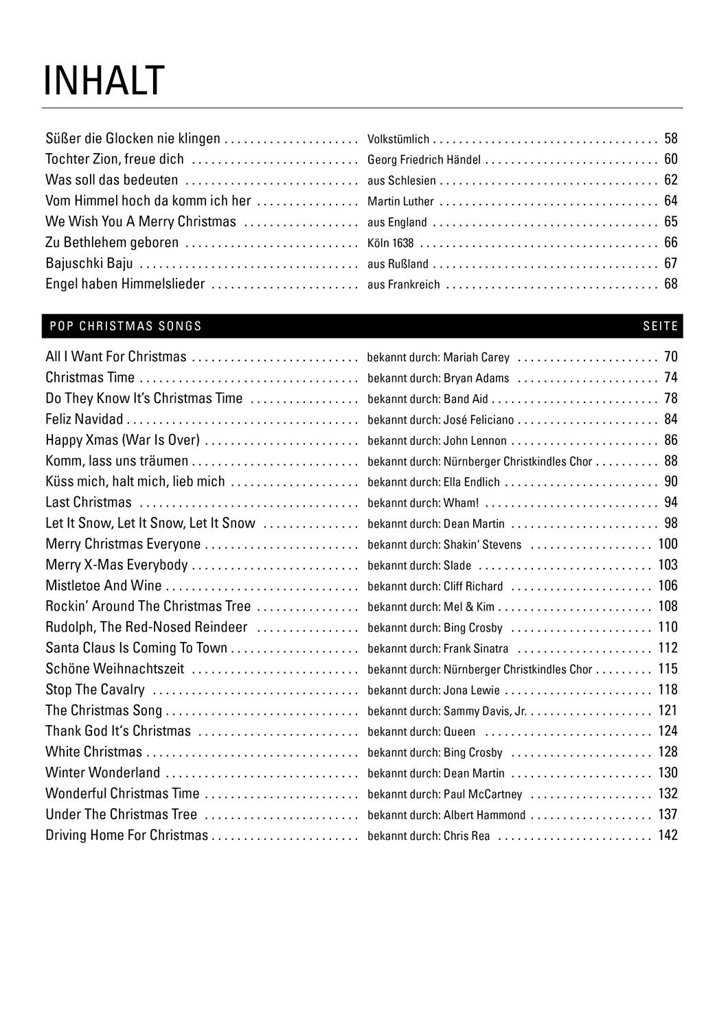 Beispielinhalt (Bild) Piano Piano Christmas + 2 CDs