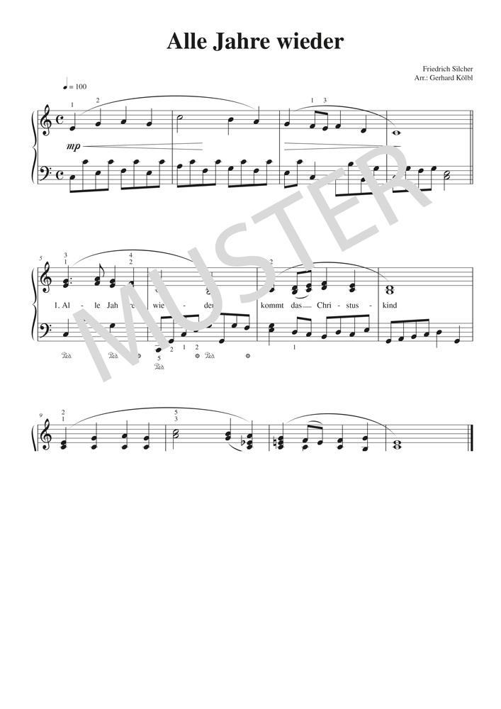 Beispielinhalt (Bild) Piano Piano Christmas + 2 CDs