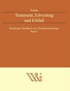 Vorderes Coverbild Testament, Erbvertrag und Erbfall