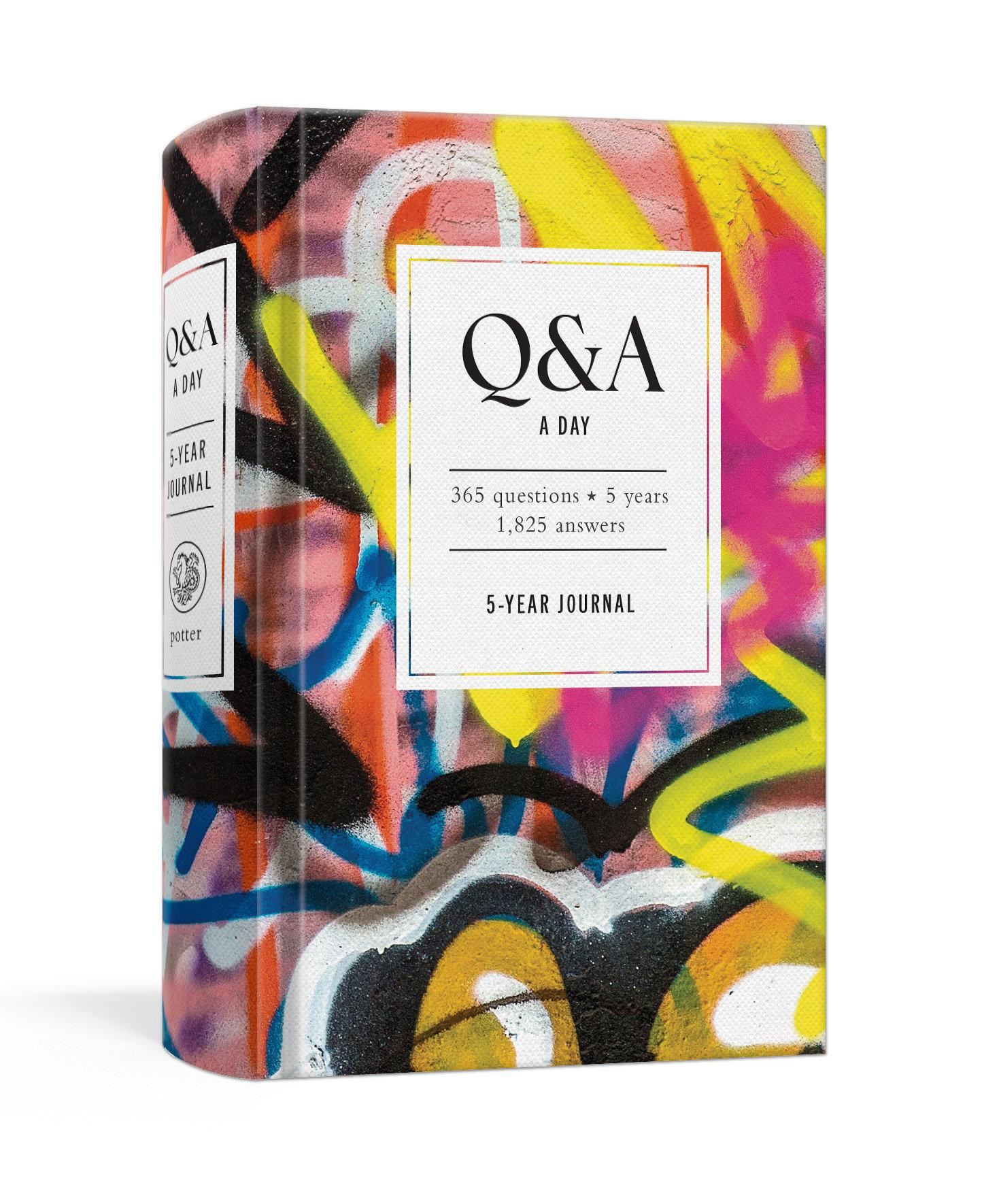 Vorderes Coverbild Q&A a Day Graffiti