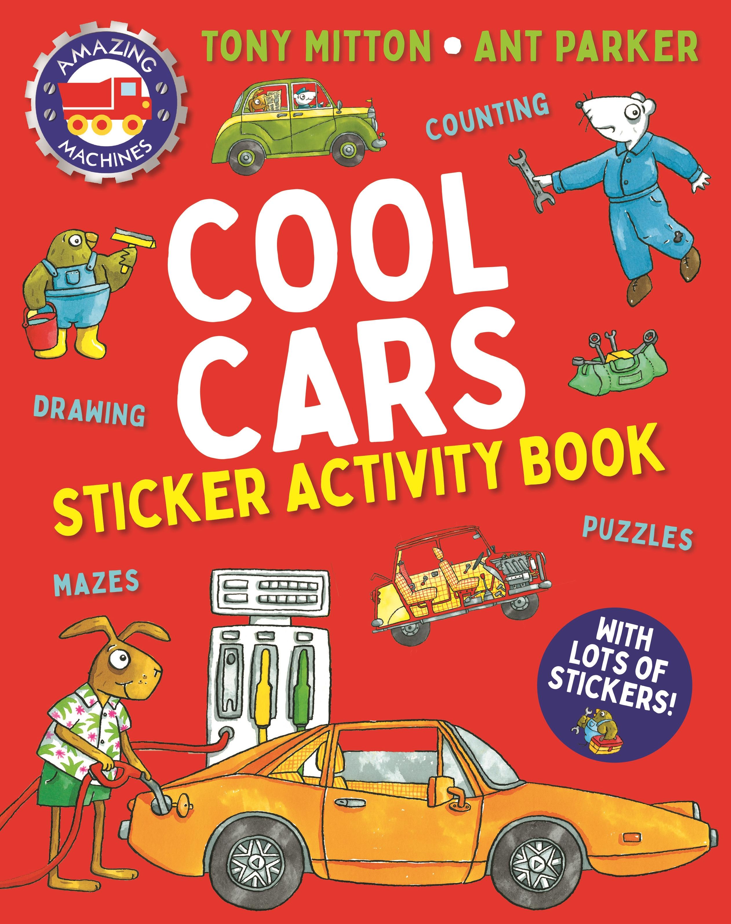 Vorderes Coverbild Amazing Machines Cool Cars Activity Book