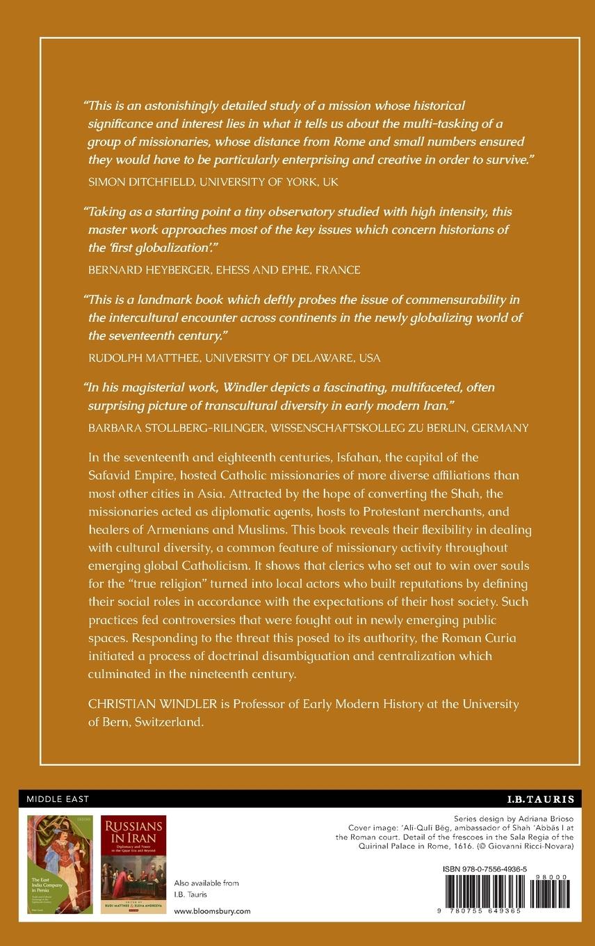 Rückseitencover Missionaries in Persia