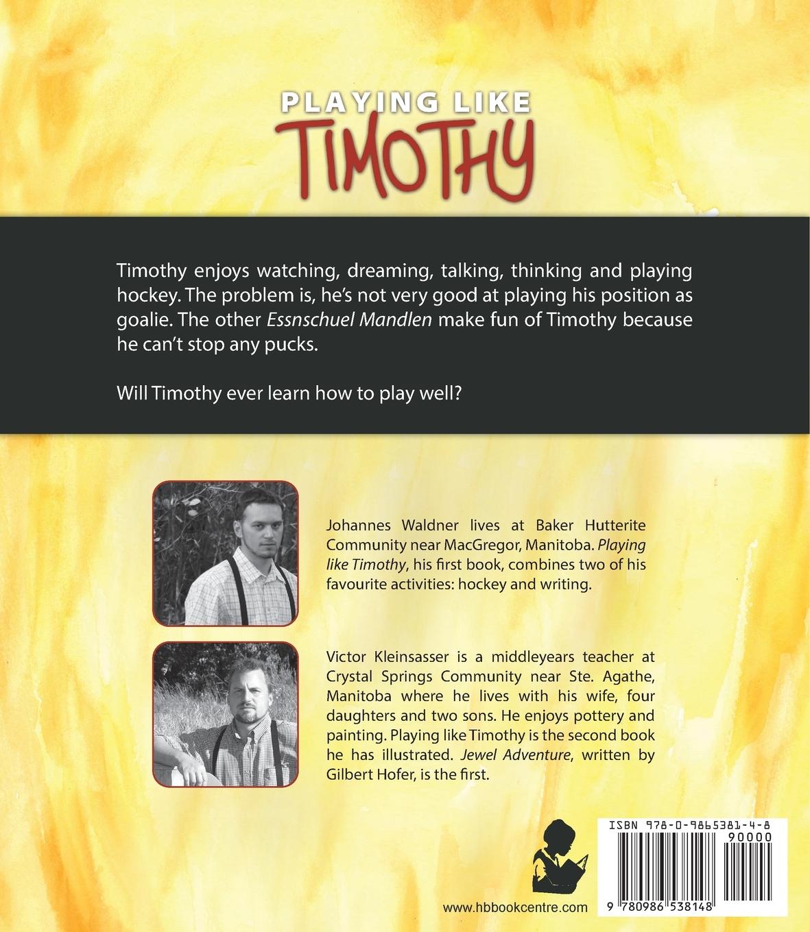 Rückseitencover Playing like Timothy