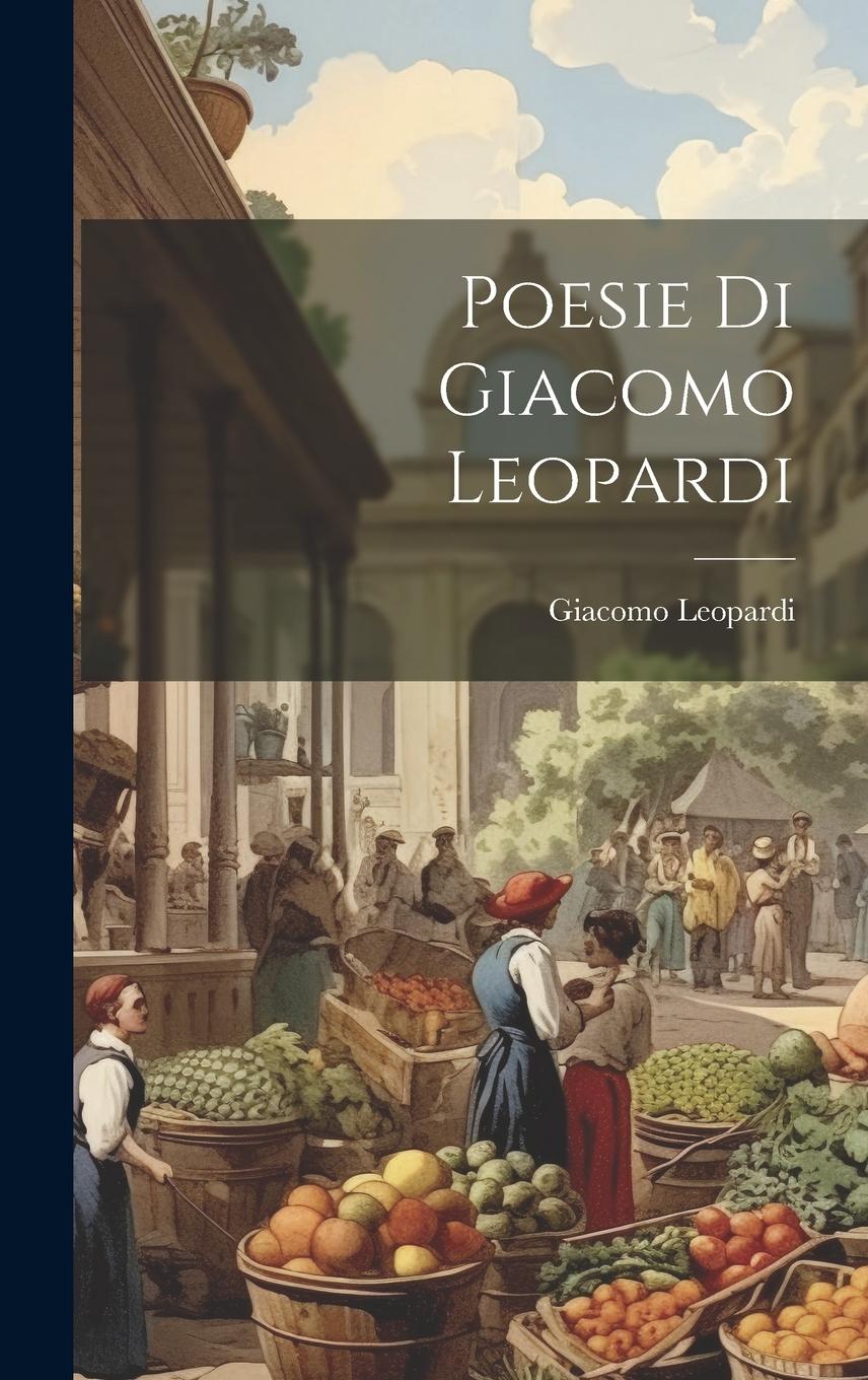 Vorderes Coverbild Poesie Di Giacomo Leopardi
