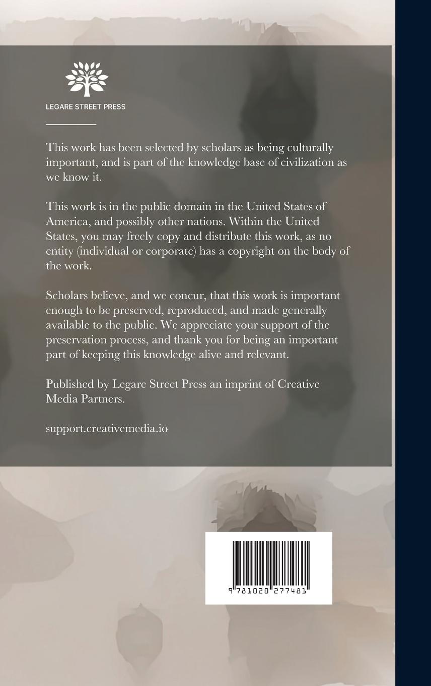 Rückseitencover The Study of Man