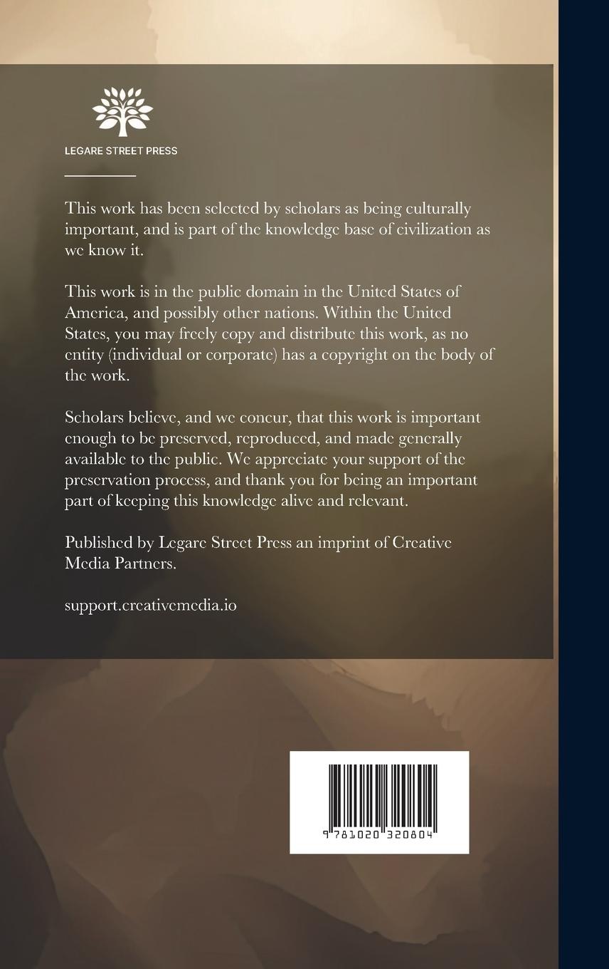 Rückseitencover A Commentary On the Psalms: Designed Chiefly for the Use of Hebrew Students and of Clergymen