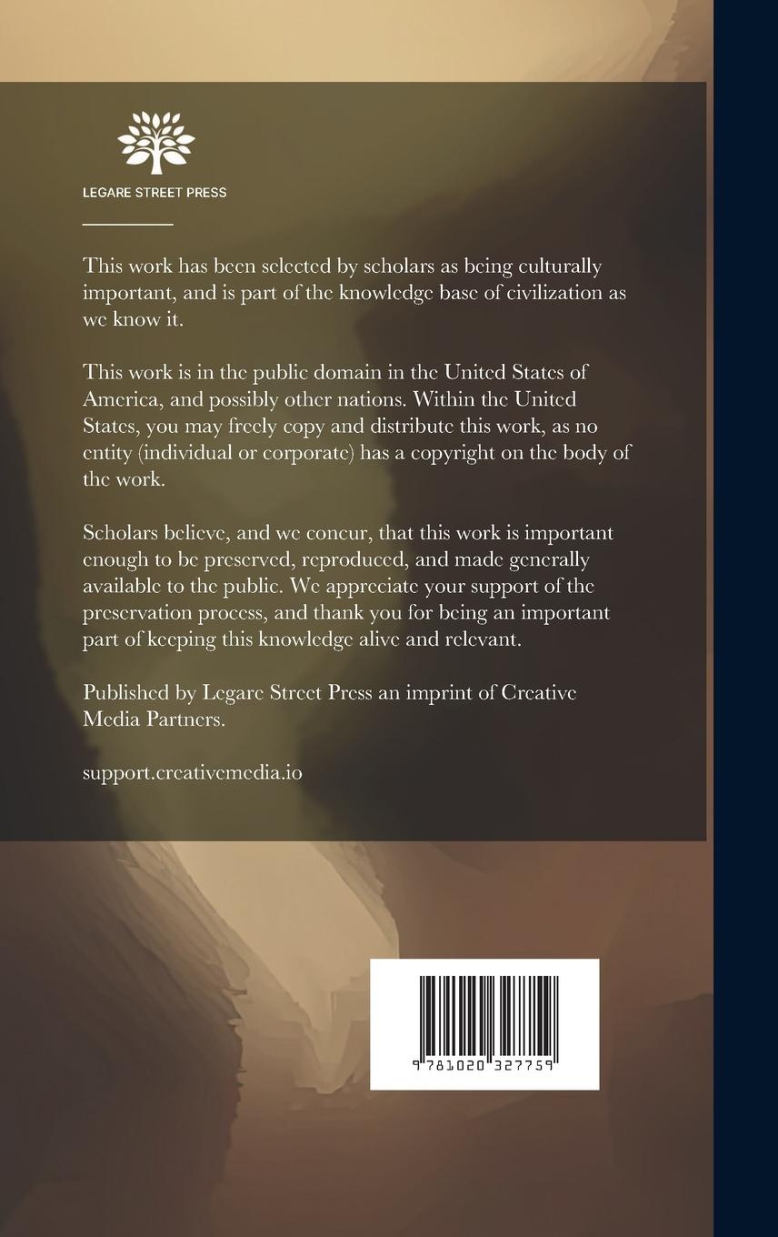 Rückseitencover New South Wales, Its Present State and Future Prospects