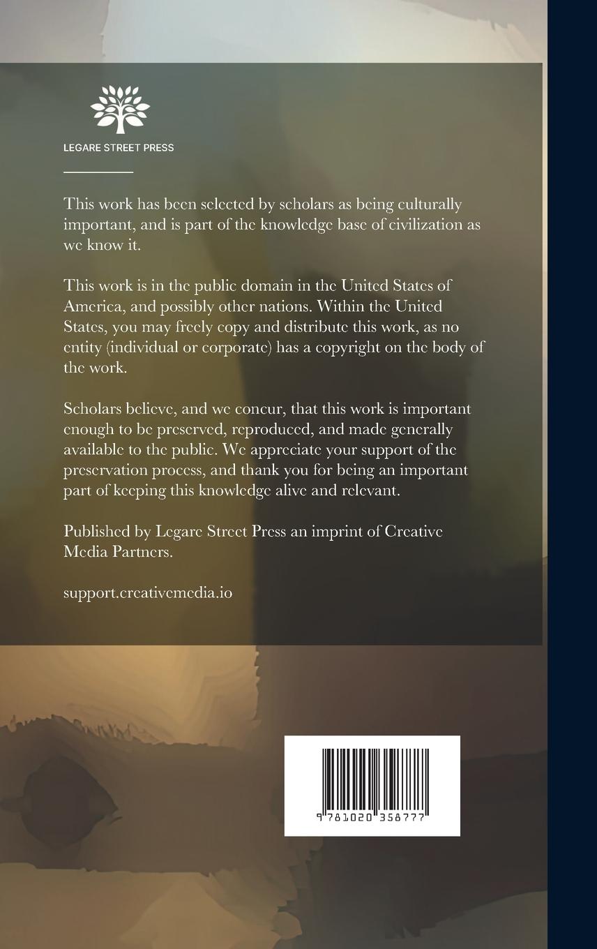 Rückseitencover Letters ... to Sir Horace Mann, Ed. by Lord Dover