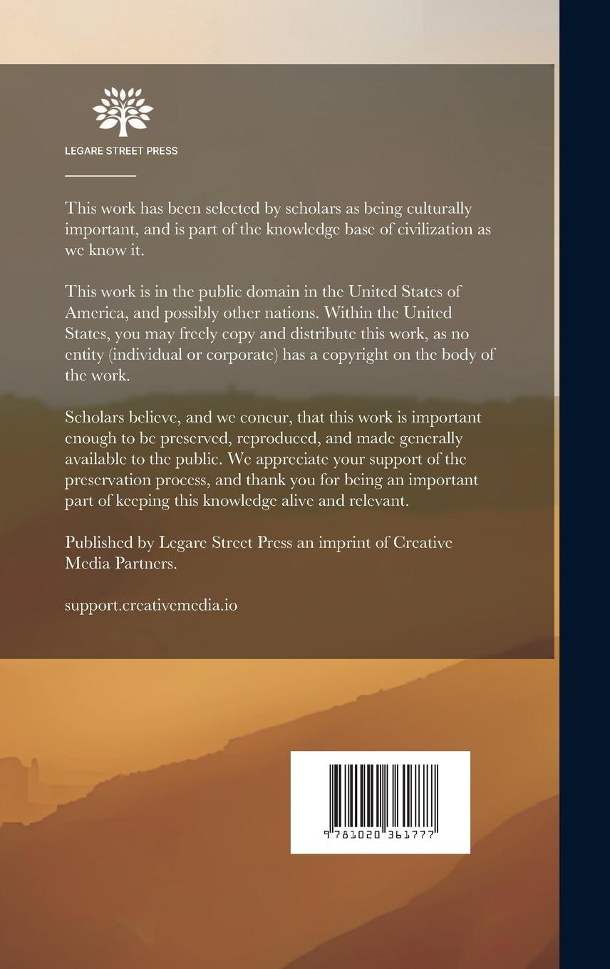 Rückseitencover Annual Report of the Pennsylvania Department of Agriculture, Part 2