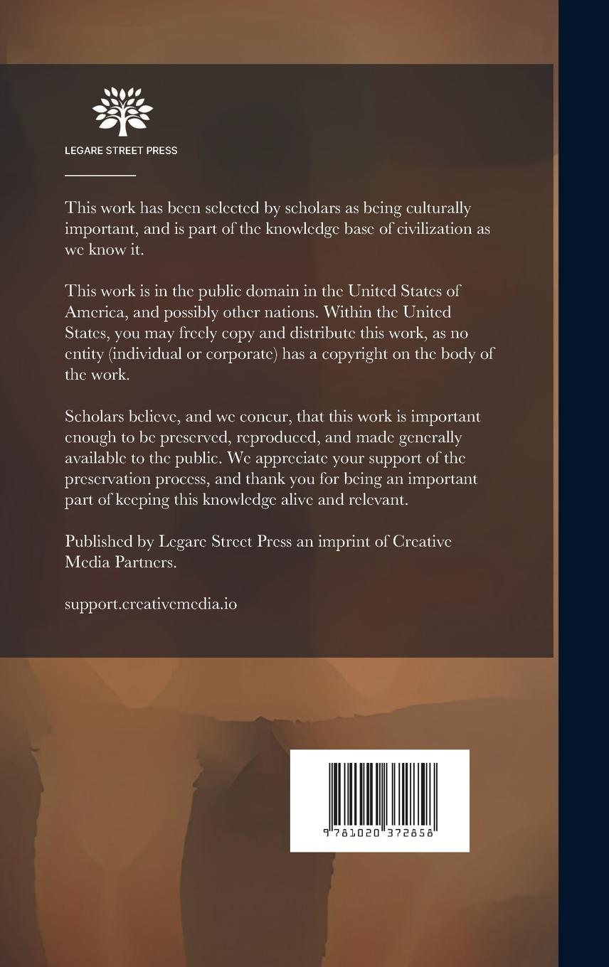 Rückseitencover Handbook of the Religion and Mythology of the Greeks, Tr. by R.B. Paul, and Ed. by T.K. Arnold