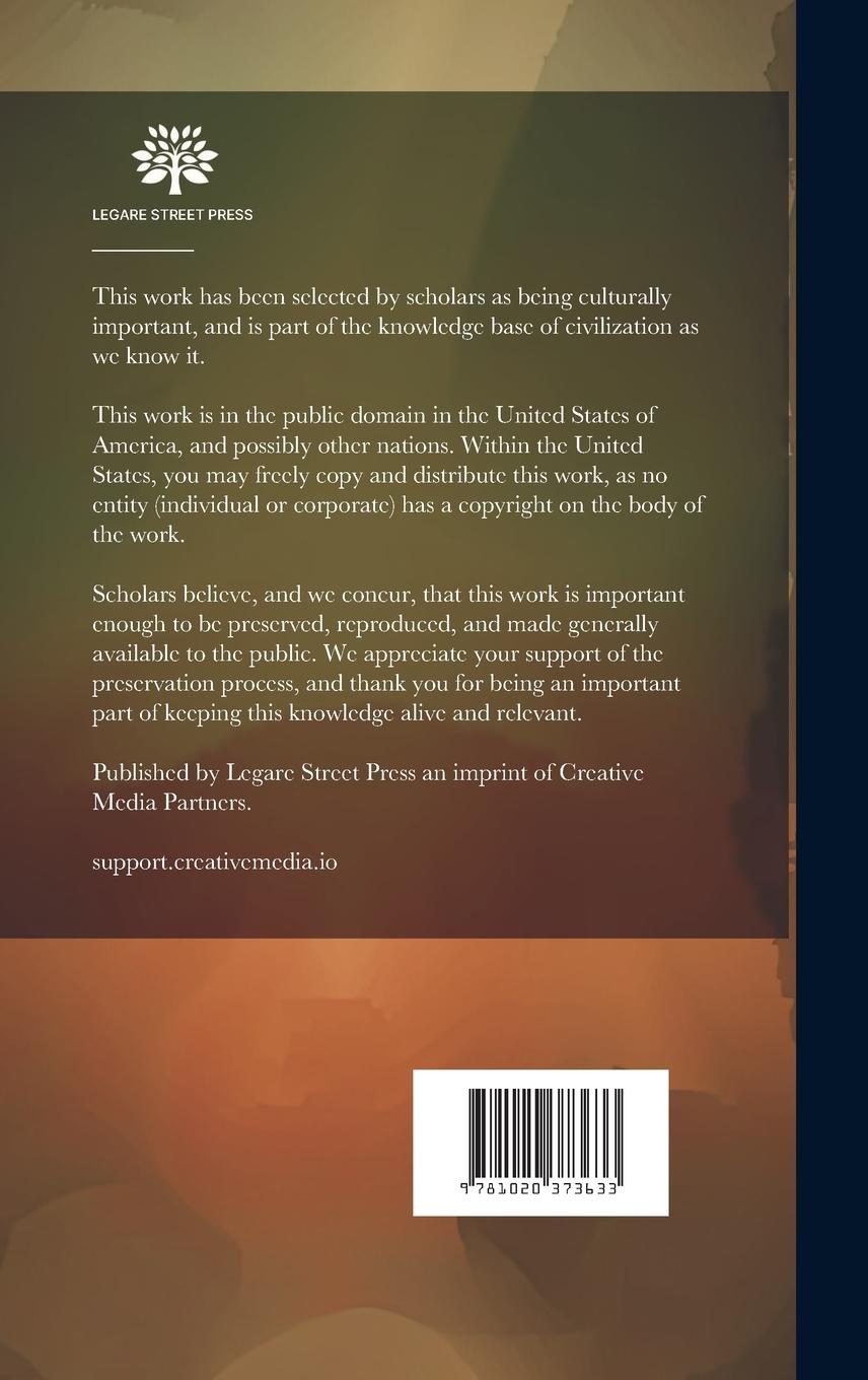 Rückseitencover Letters of Thomas Erskine of Linlathen; Volume 1