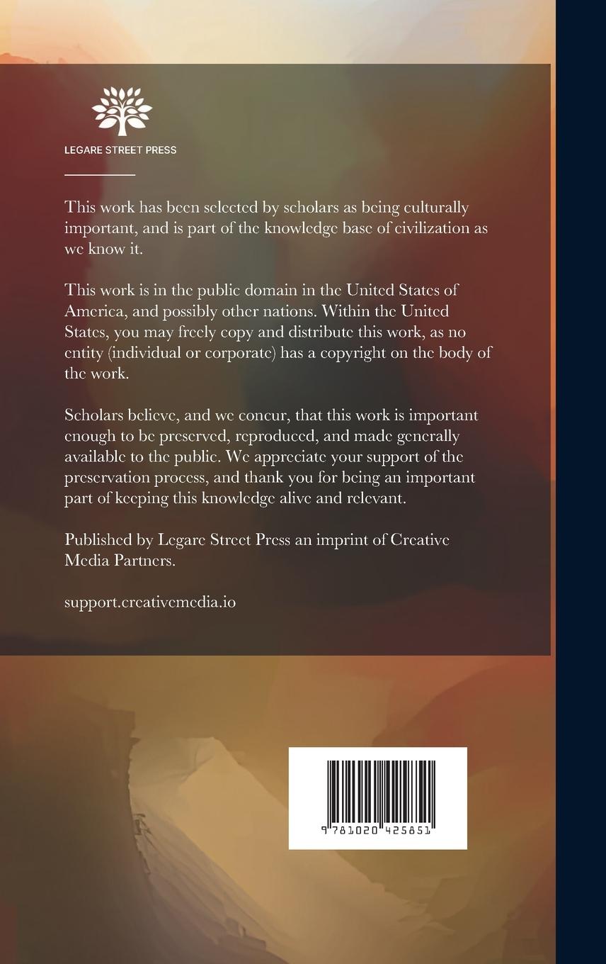 Rückseitencover The Reformed Church In Pennsylvania ...: Prepared At The Request Of The Pennsylvania-german Society