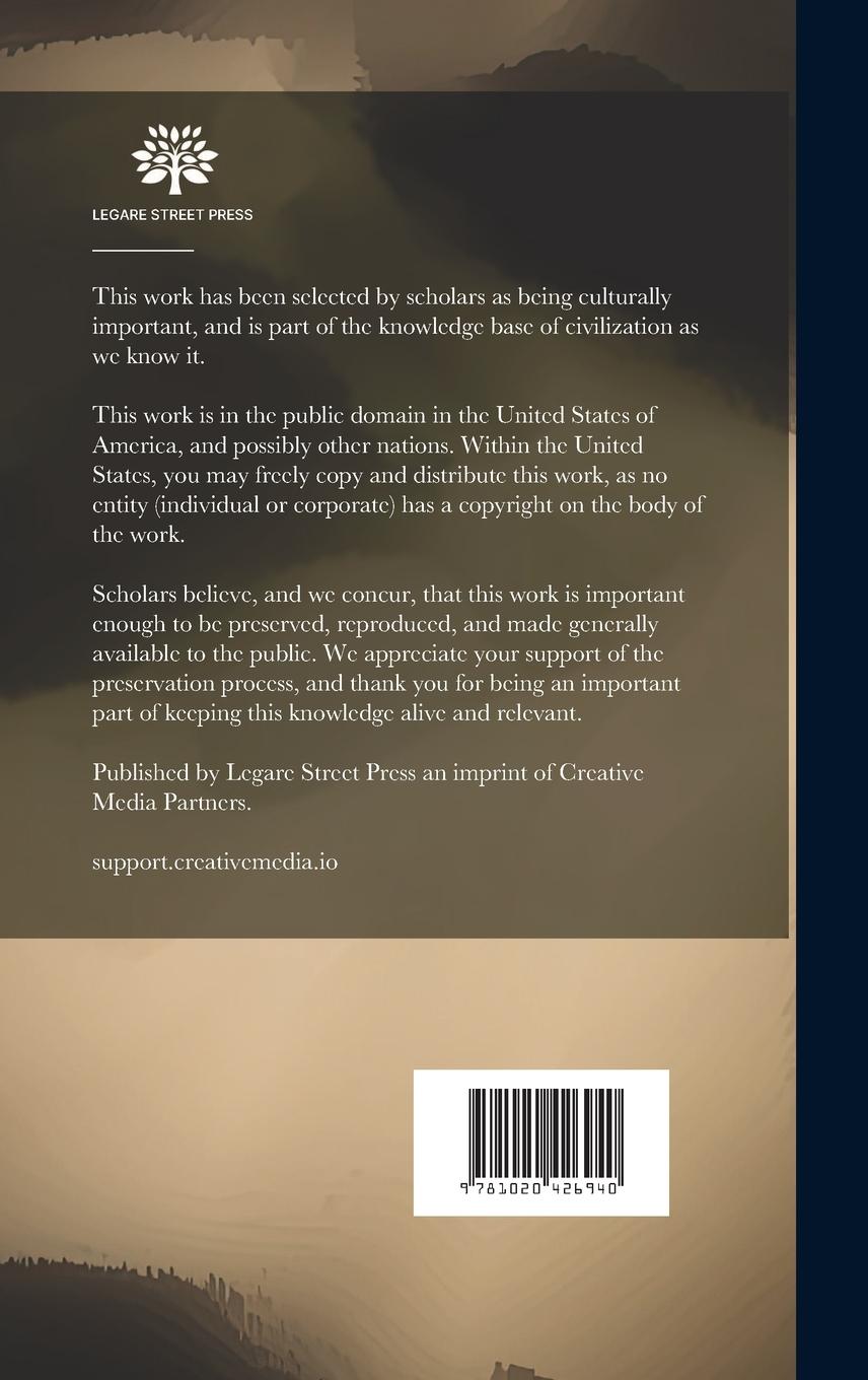 Rückseitencover Rifted Clouds, Or The Life Story Of Bella Cooke Concluded