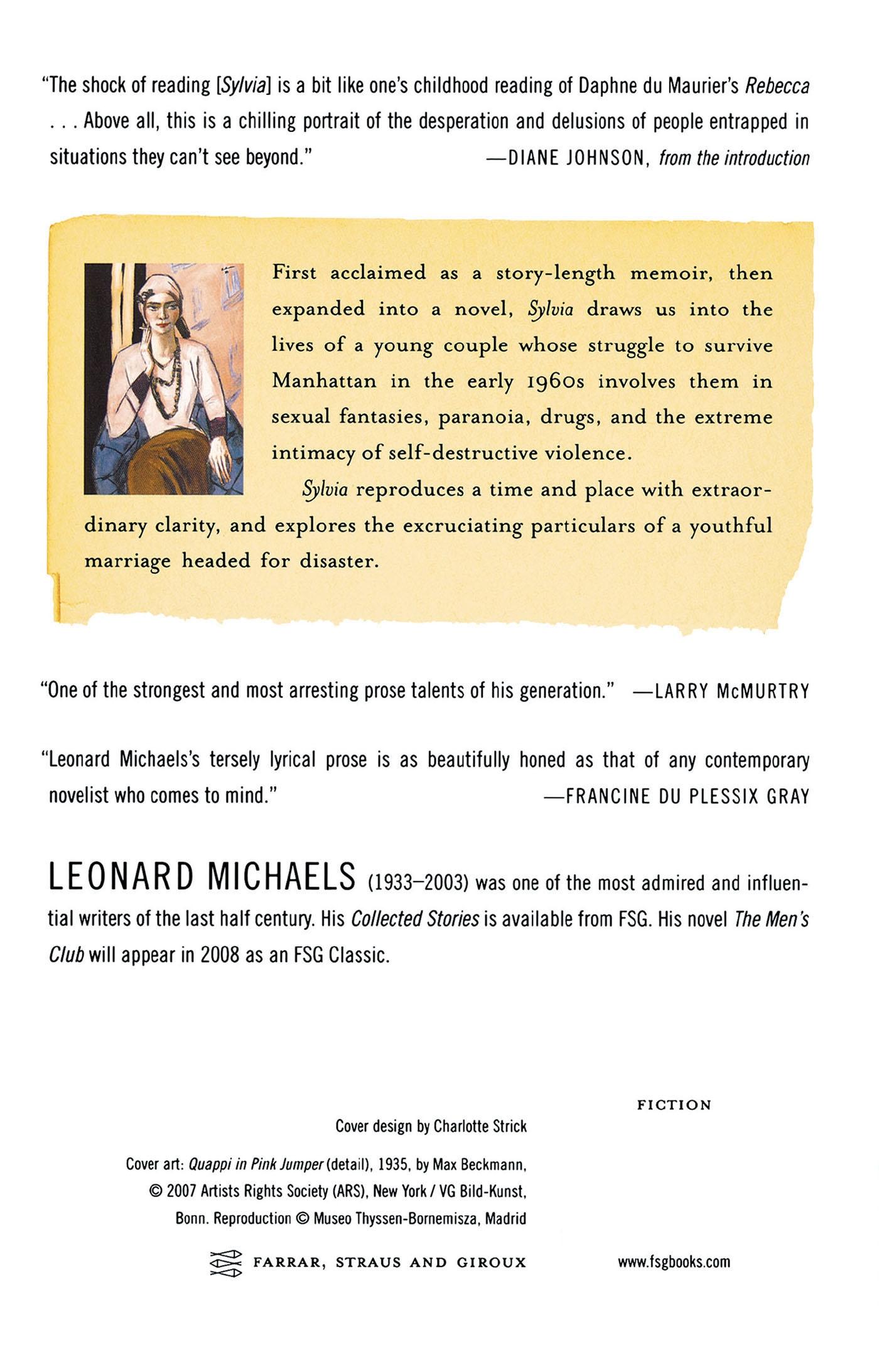 Rückseitencover Sylvia