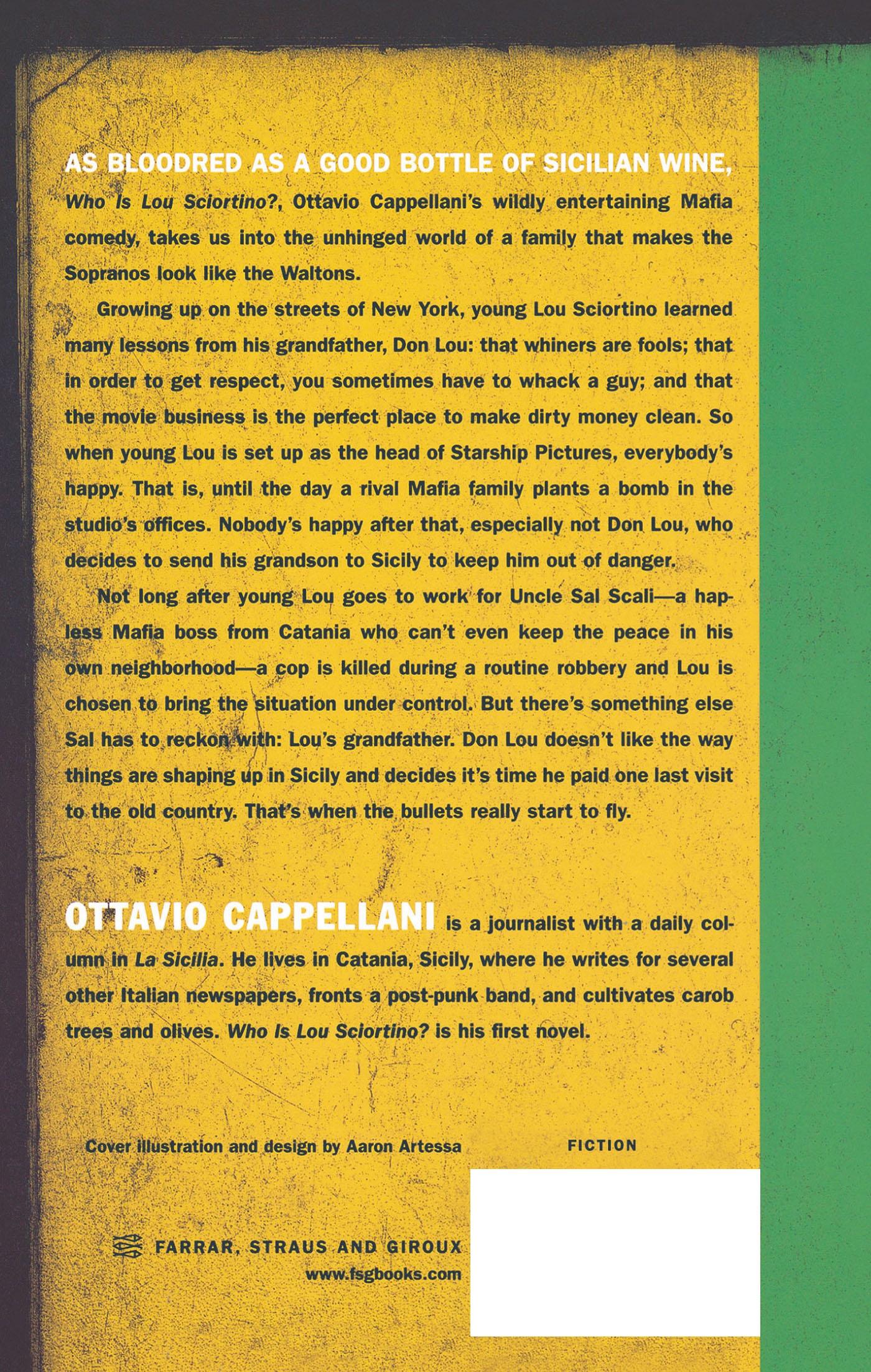 Rückseitencover Who Is Lou Sciortino?