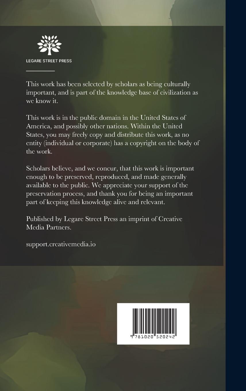 Rückseitencover Bulletin of the Botanical Department, Jamaica.; no.1-38 1887-1892