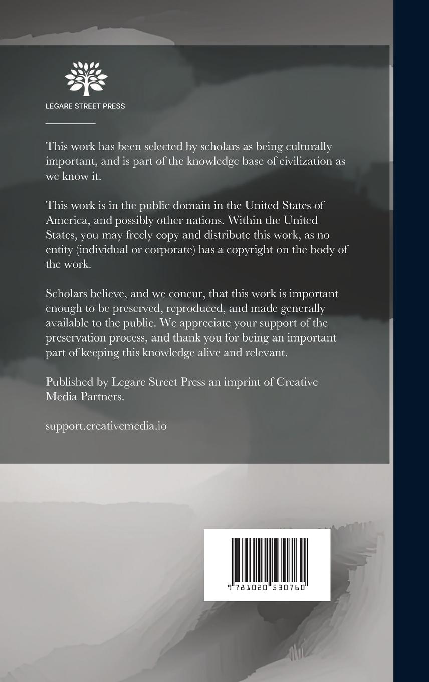 Rückseitencover Den Osterrigsk-ungarske Nordpol-expedition I Aarene 1872-1874 Tilligemed En Skitse Af Den Anden Tydske Nordpol-expedition 1869-70 Og Af Polar-expediti