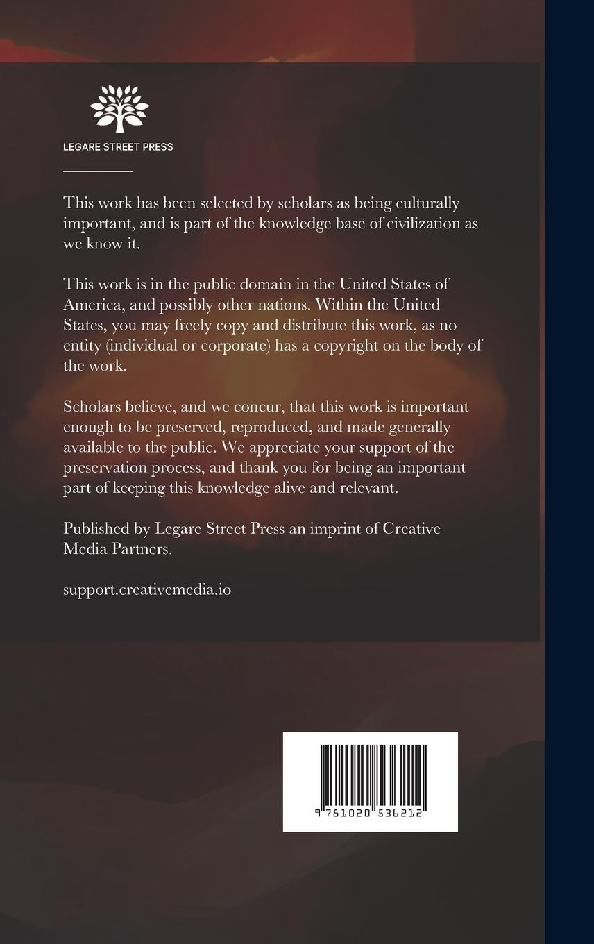 Rückseitencover On The Manufacture Of Basic Open Hearth Steel