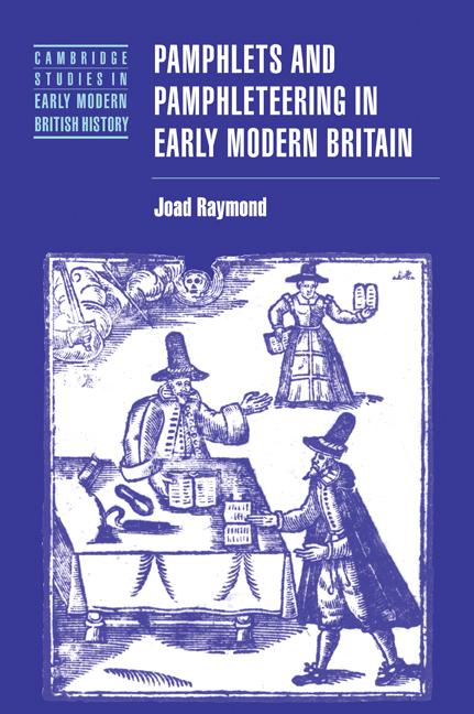 Vorderes Coverbild Pamphlets and Pamphleteering in Early Modern Britain
