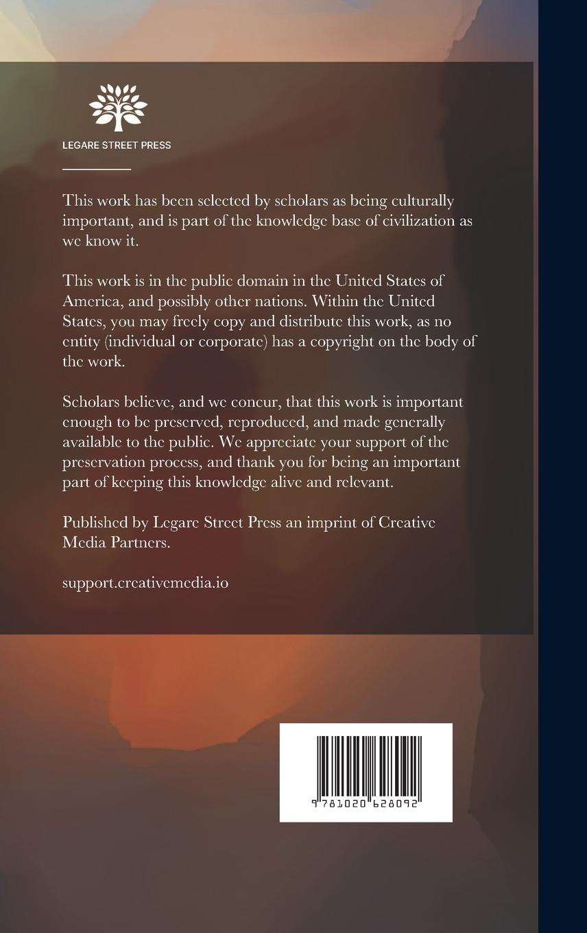 Rückseitencover The Origin Of The National Banking System; Volume 1