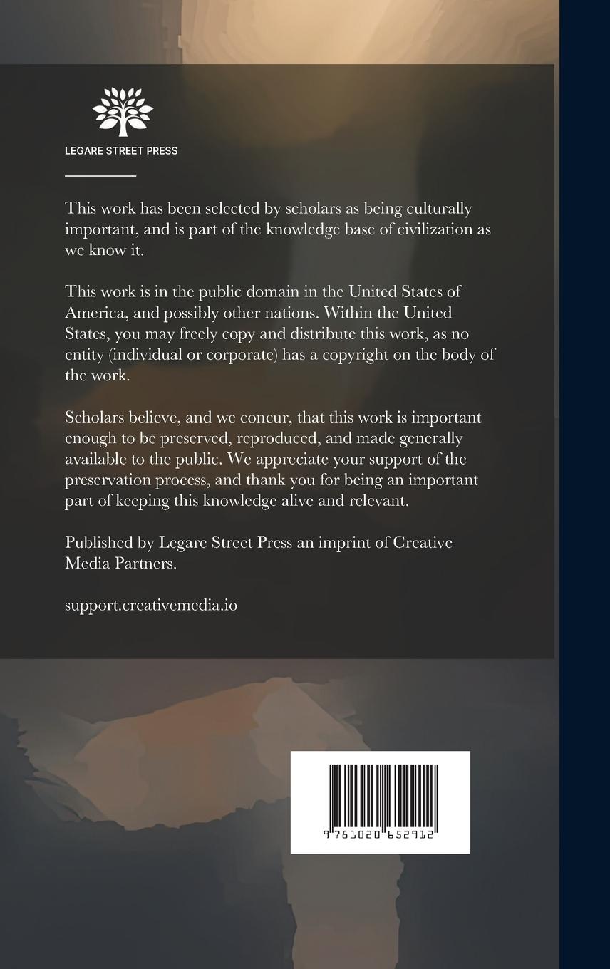 Rückseitencover Reports of the Superintendent of the Mesa Verde National Park