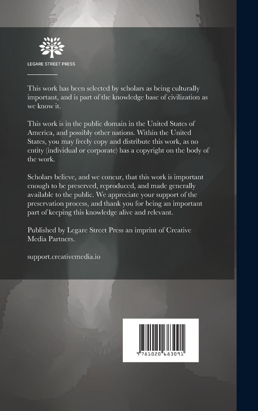 Rückseitencover Studies in Nature and Literature