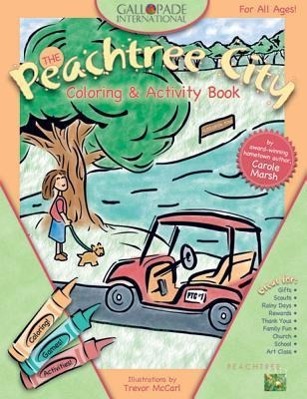 Vorderes Coverbild Peachtree City Coloring Book!