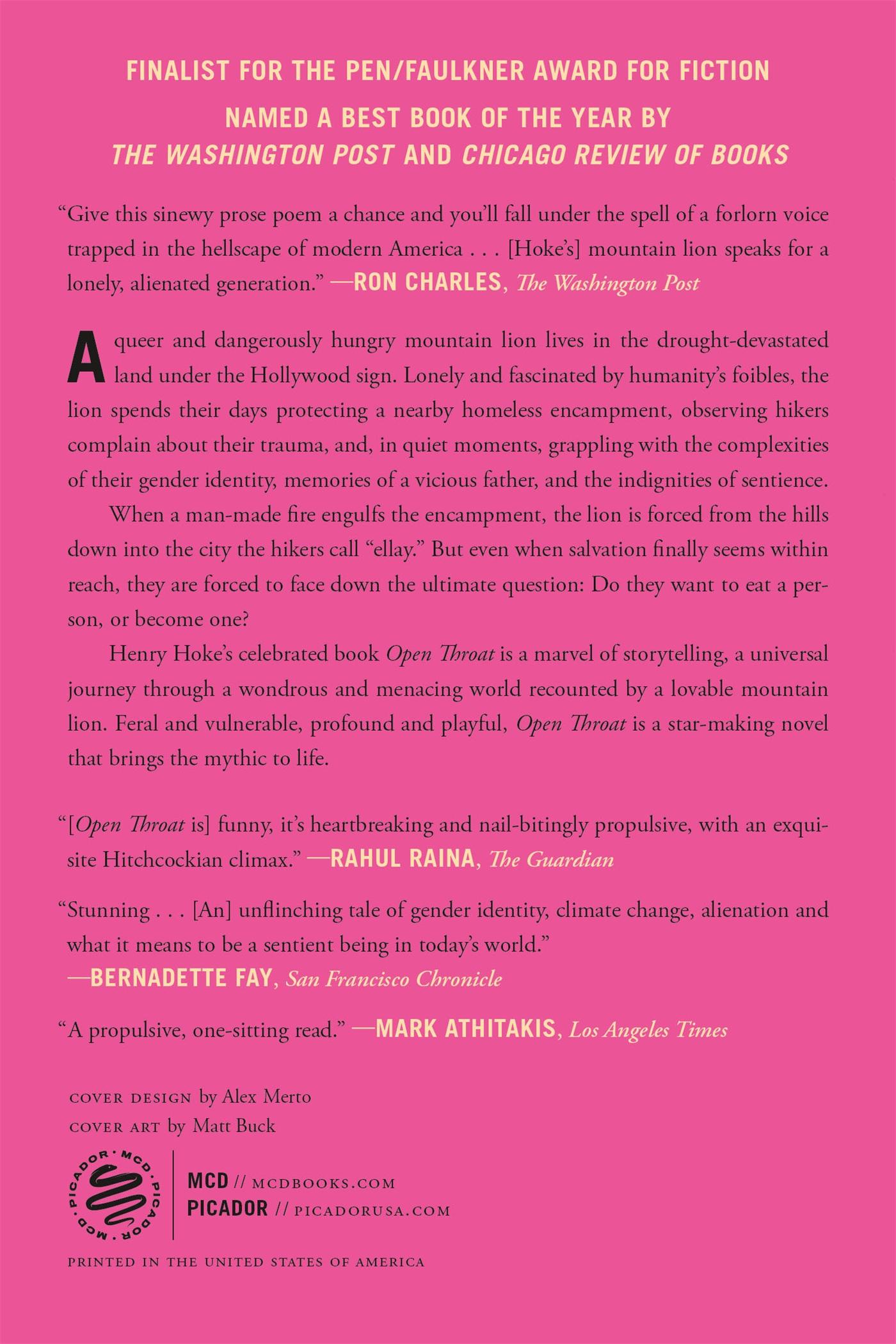 Rückseitencover Open Throat